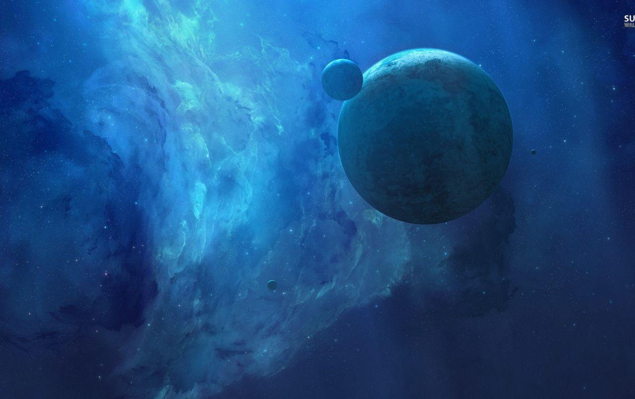 1280x804 Blue Universe wallpaper. Blue Universe