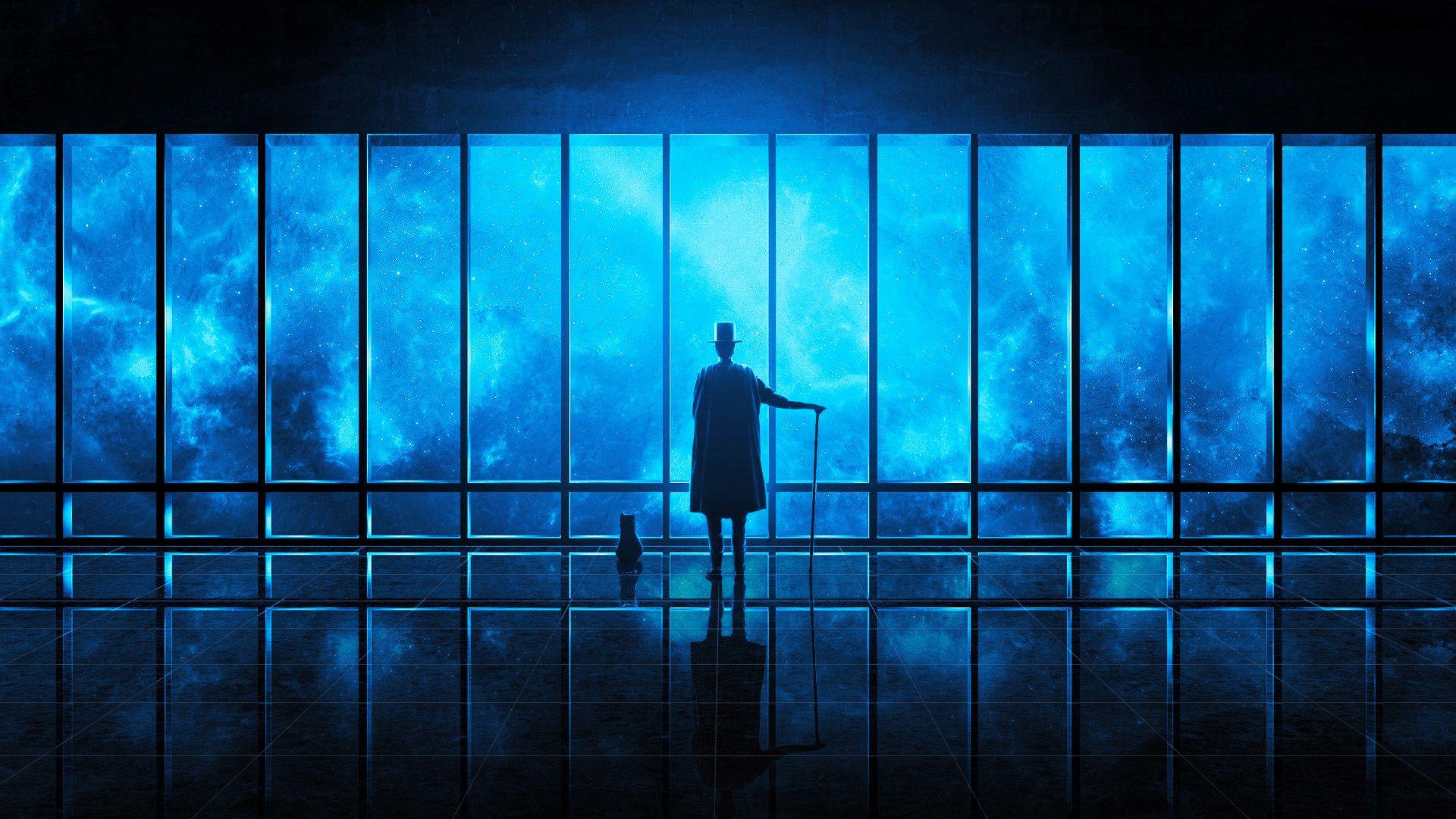 1920x1080 Steam Workshop::Watching the Universe (blue)