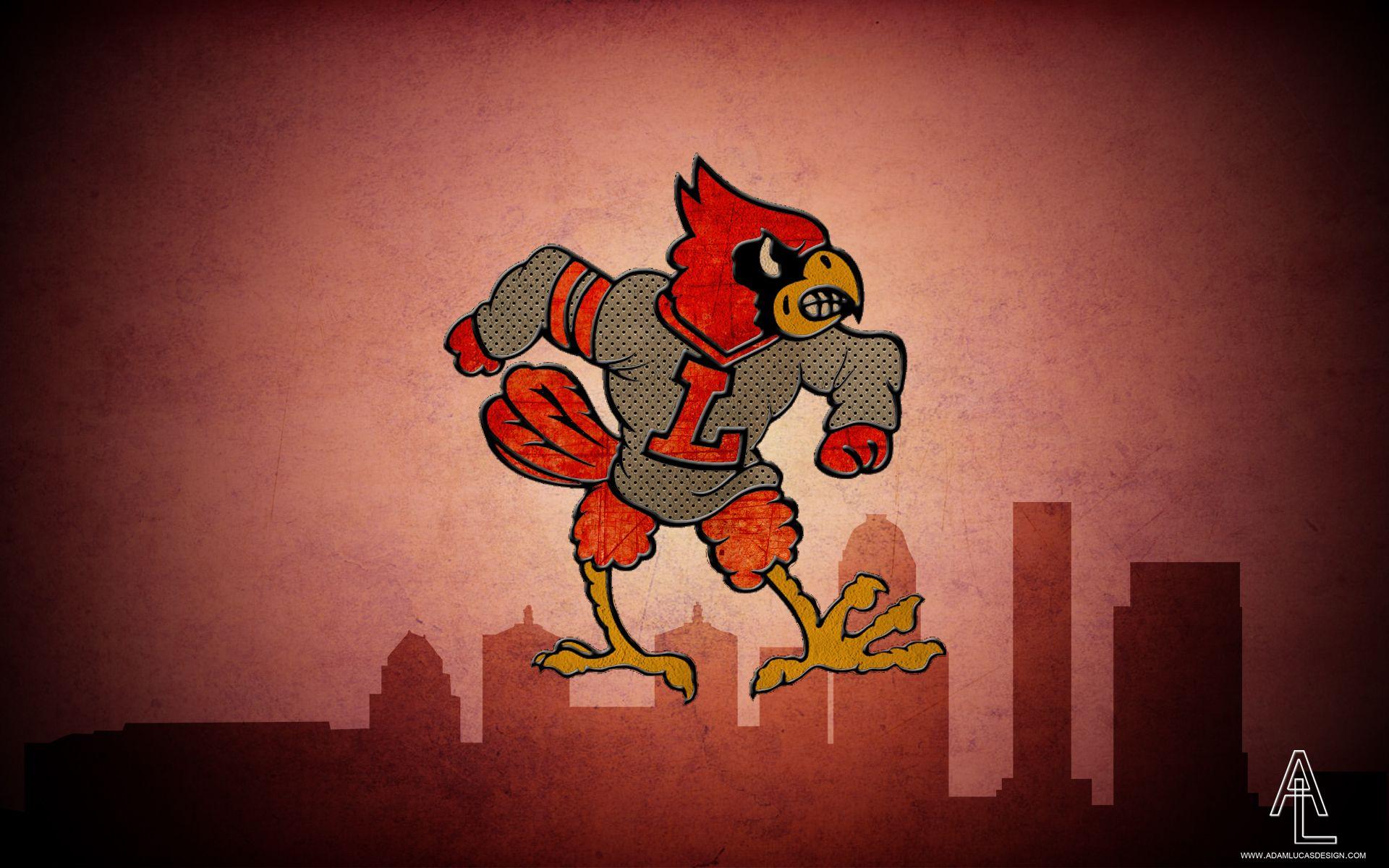 1920x1200 Old School UofL Logo Wallpaper. Adam Lucas Designs