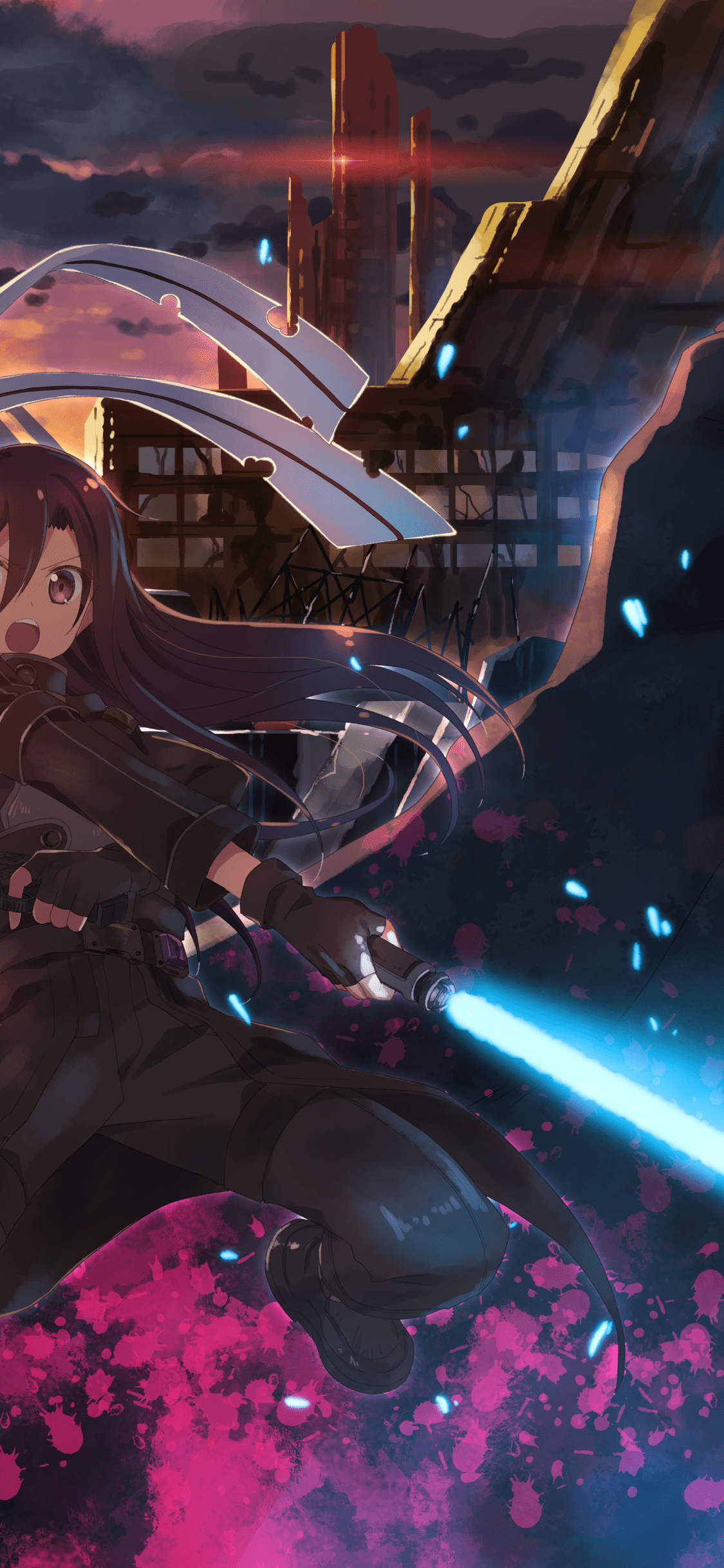 Kirito Iphone Wallpapers Top Free Kirito Iphone Backgrounds Wallpaperaccess