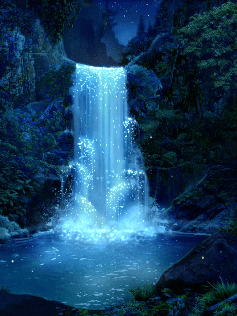 Anime Waterfall Wallpapers - Top Free Anime Waterfall Backgrounds ...