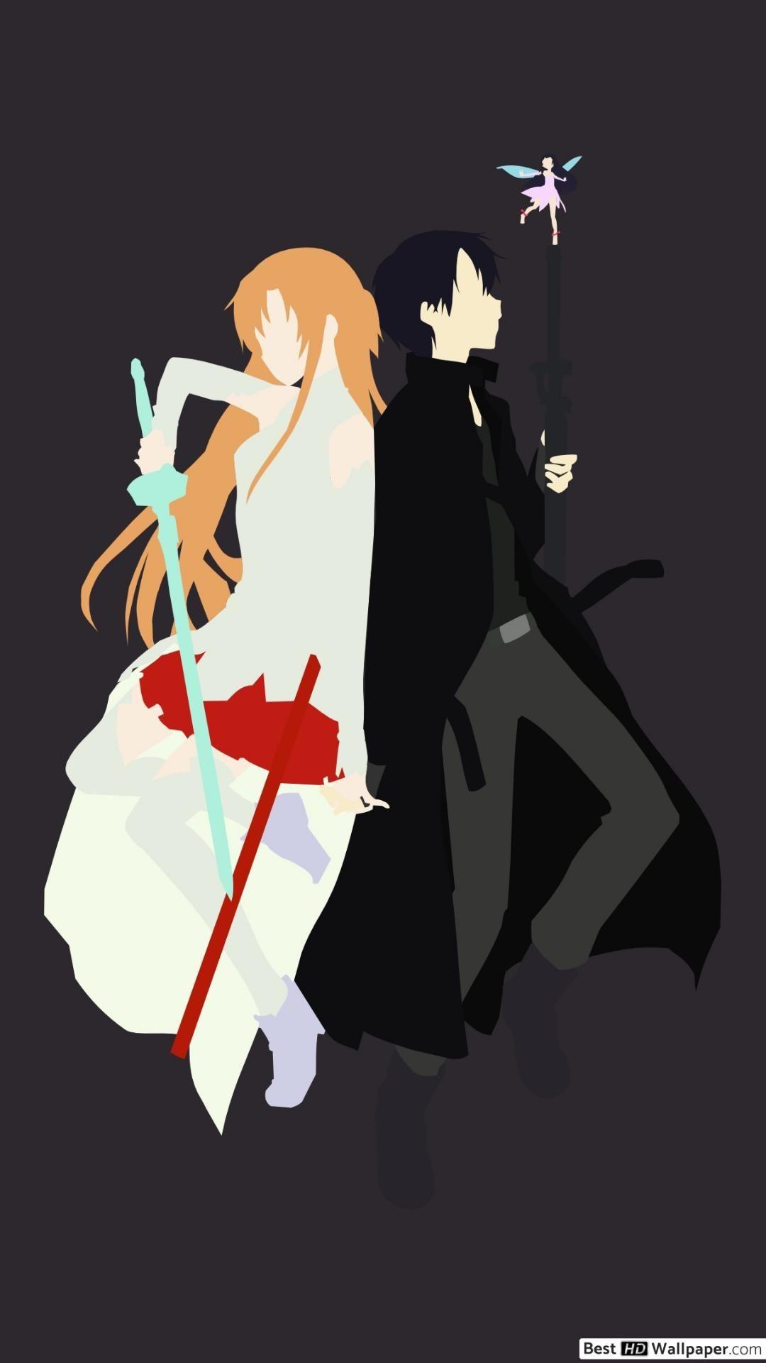 Kirito Iphone Wallpapers Top Free Kirito Iphone Backgrounds Wallpaperaccess