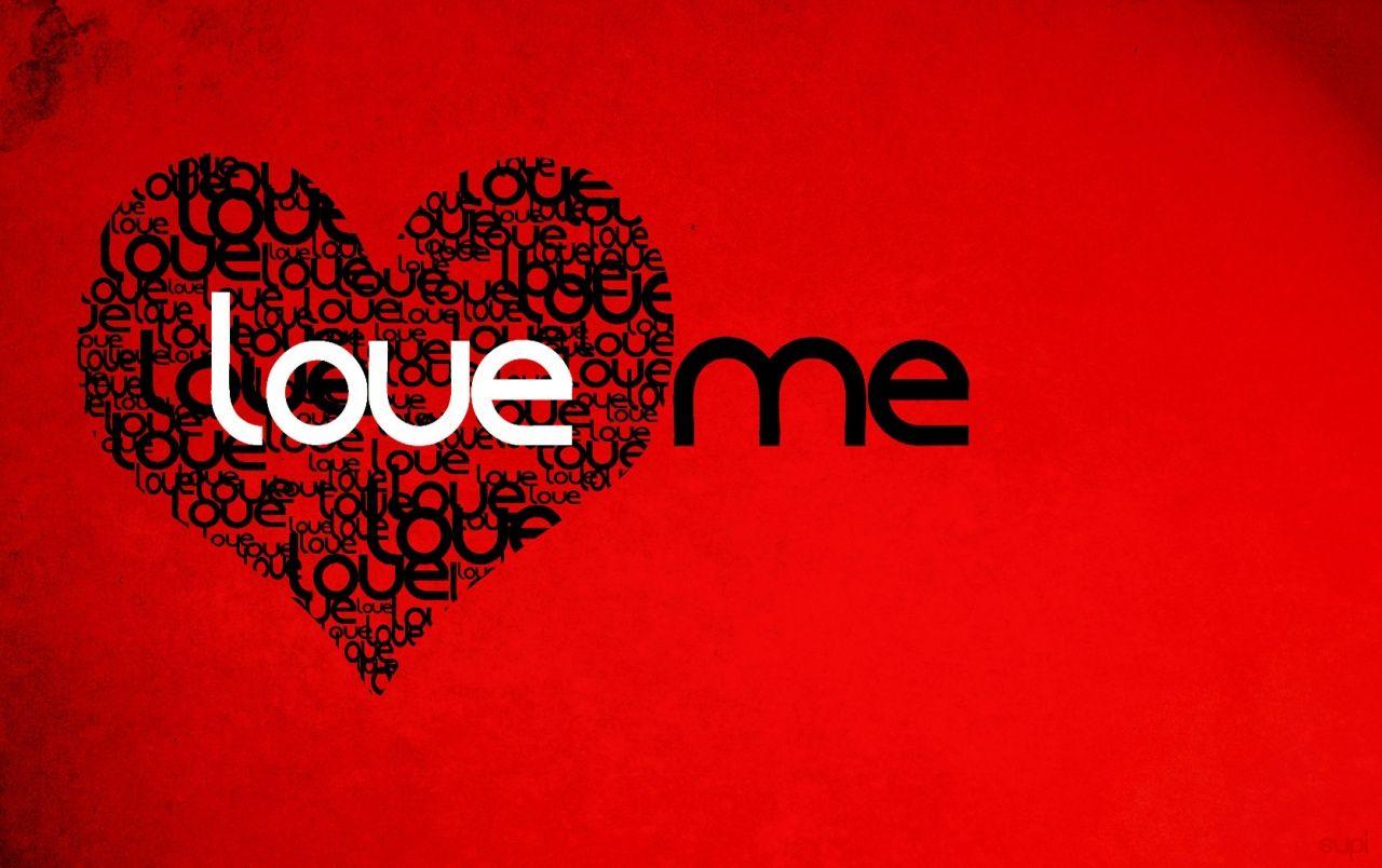 1280x804 Love me wallpaper. Love me