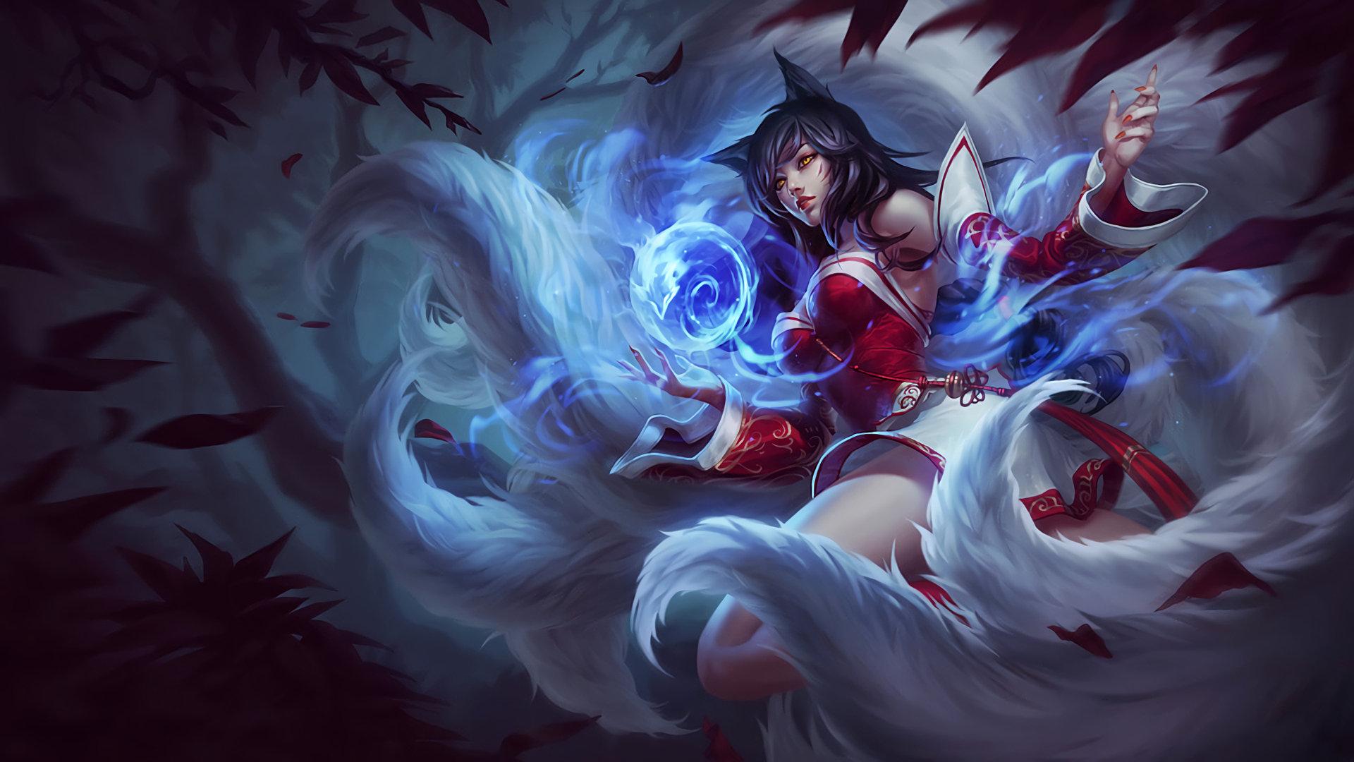 Ahri League of Legends Wallpapers - Top Free Ahri League of Legends  Backgrounds - WallpaperAccess