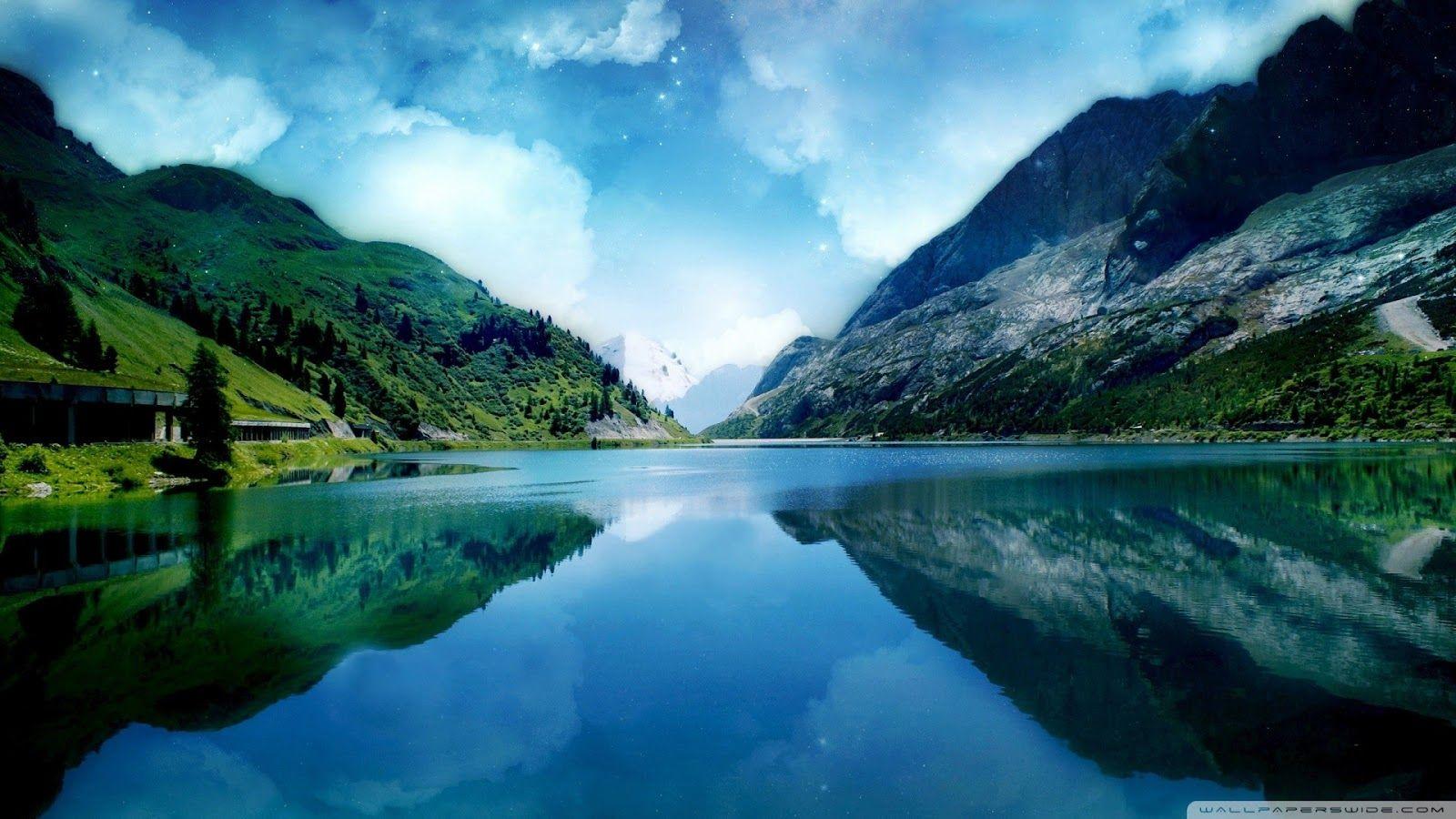 1600x900 Hình Nền Hồ Đẹp Nhất Thế Giới.  Những nơi đẹp nhất ở