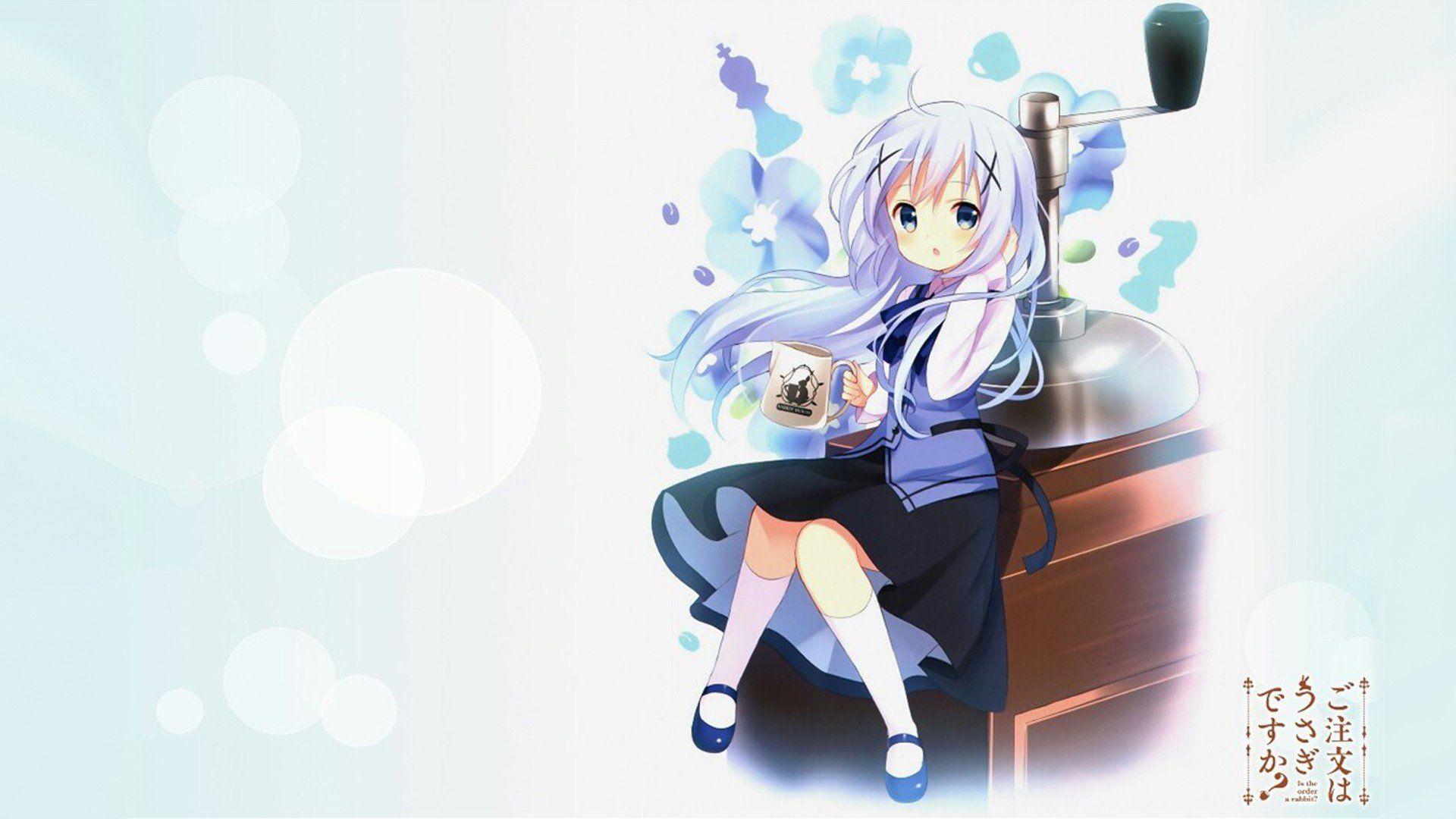 1920x1080 anime girls, Gochuumon wa Usagi Desu ka?, Kafuu Chino Wallpaper HD / Desktop and Mobile Background