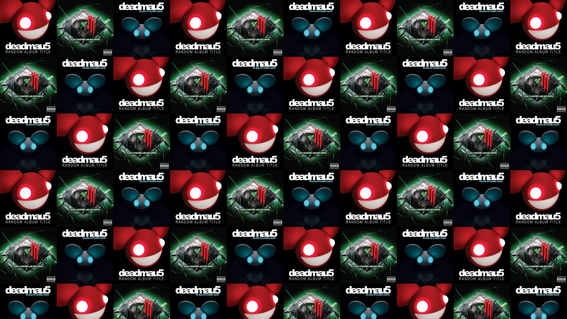 1920x1080 Deadmau5 Random Album Title Skrillex Scary Monsters Nice Wallpaper