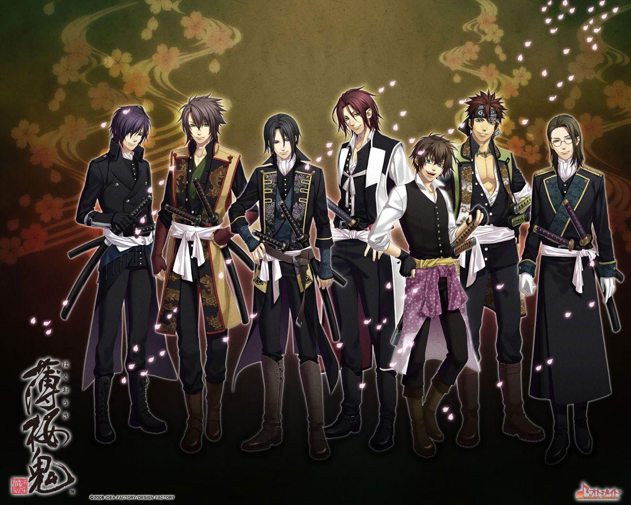1280x1024 Hakuouki Shinsengumi Kitan (Demon Of The Fleeting Blossom), Wallpaper Anime Image Board