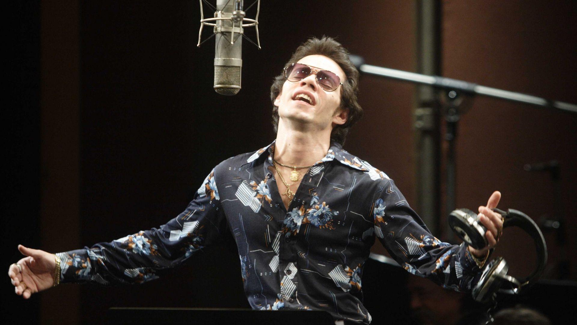 1920x1080 Download Wallpaper 1920x1080 el cantante, hector lavoe, marc anthony, man, microphone, shirt, glasses Full HD 1080p HD Background