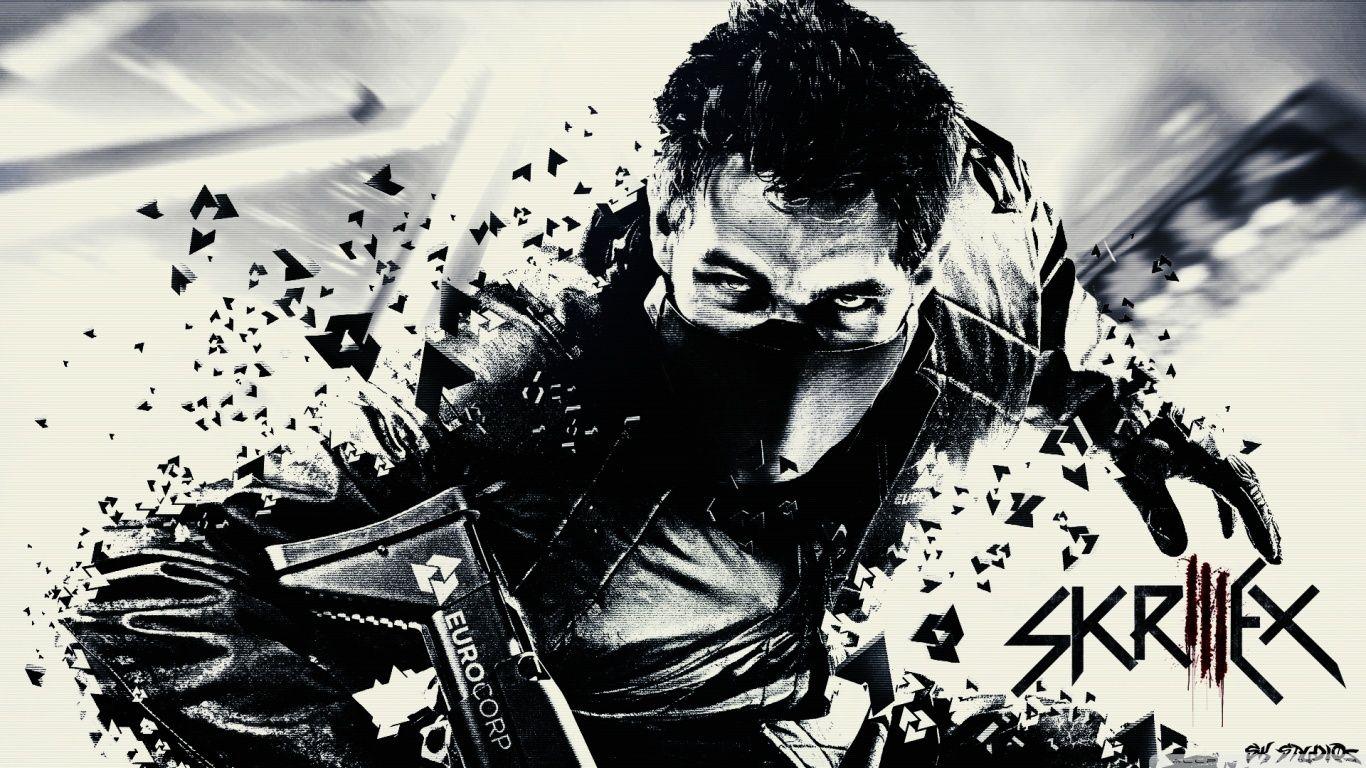 1366x768 Skrillex iPhone Wallpaper HD