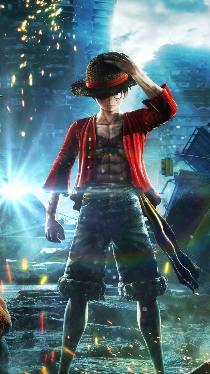 720x1280 Jump Force, anime video game, Goku, Monkey D. Luffy, Naruto Uzumaki, 720x1280 wallpaper. One piece manga, One piece luffy, One piece drawing