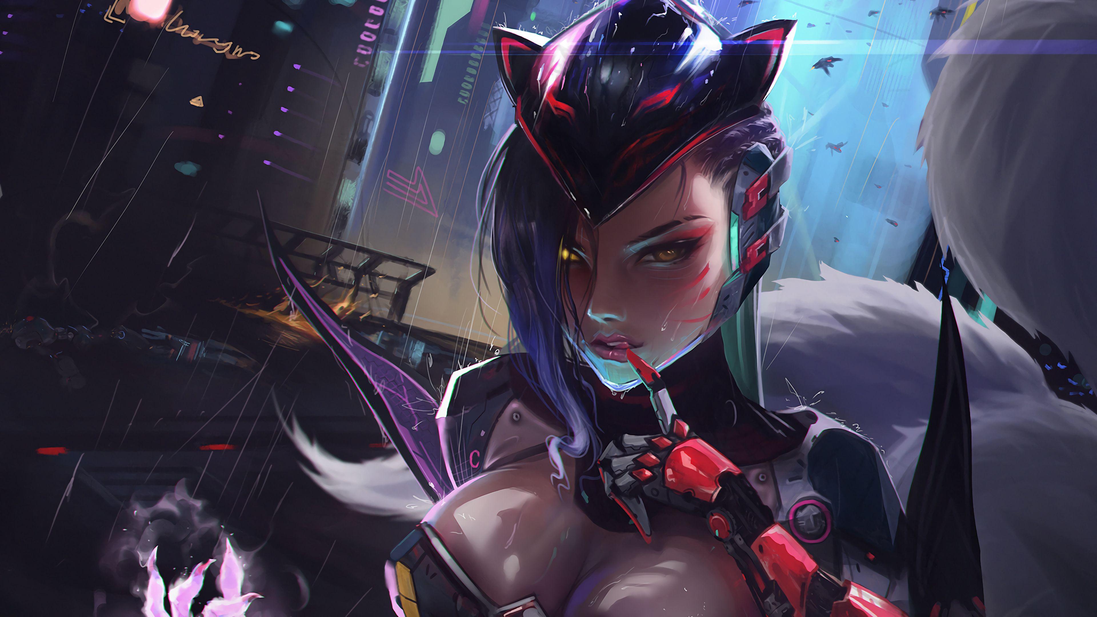 3840x2160 Wallpaper 4k PROJECT Ahri League of Legends LoL lol Ahri, league of legends
