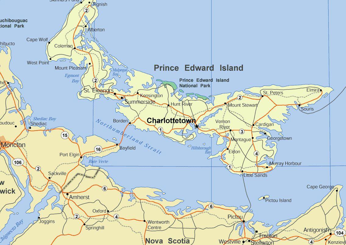 1135x803 Prince Edward Island Wallpaper