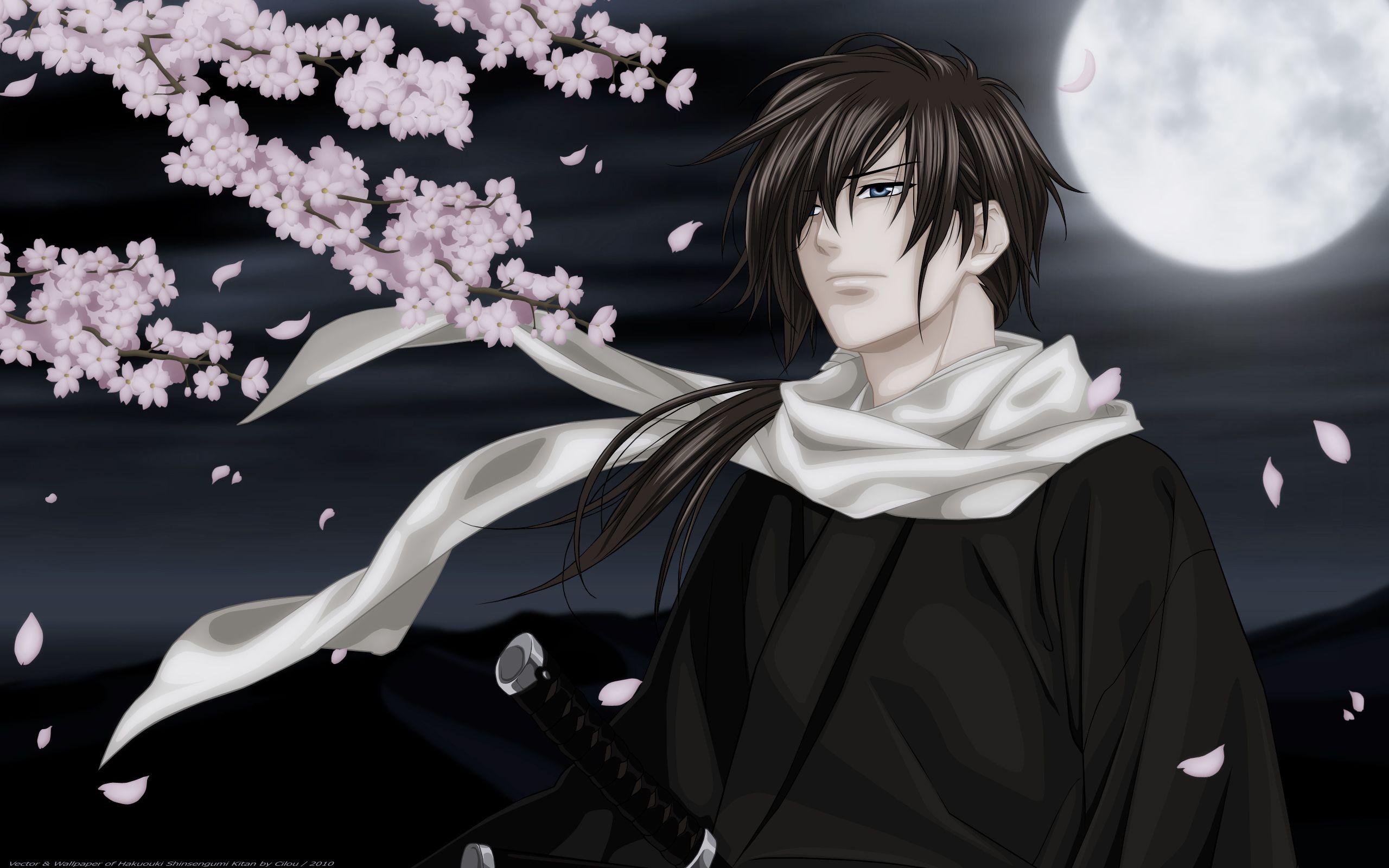 2560x1600 Hakuouki Shinsengumi Kitan Saitou Hajime wallpaperx1600