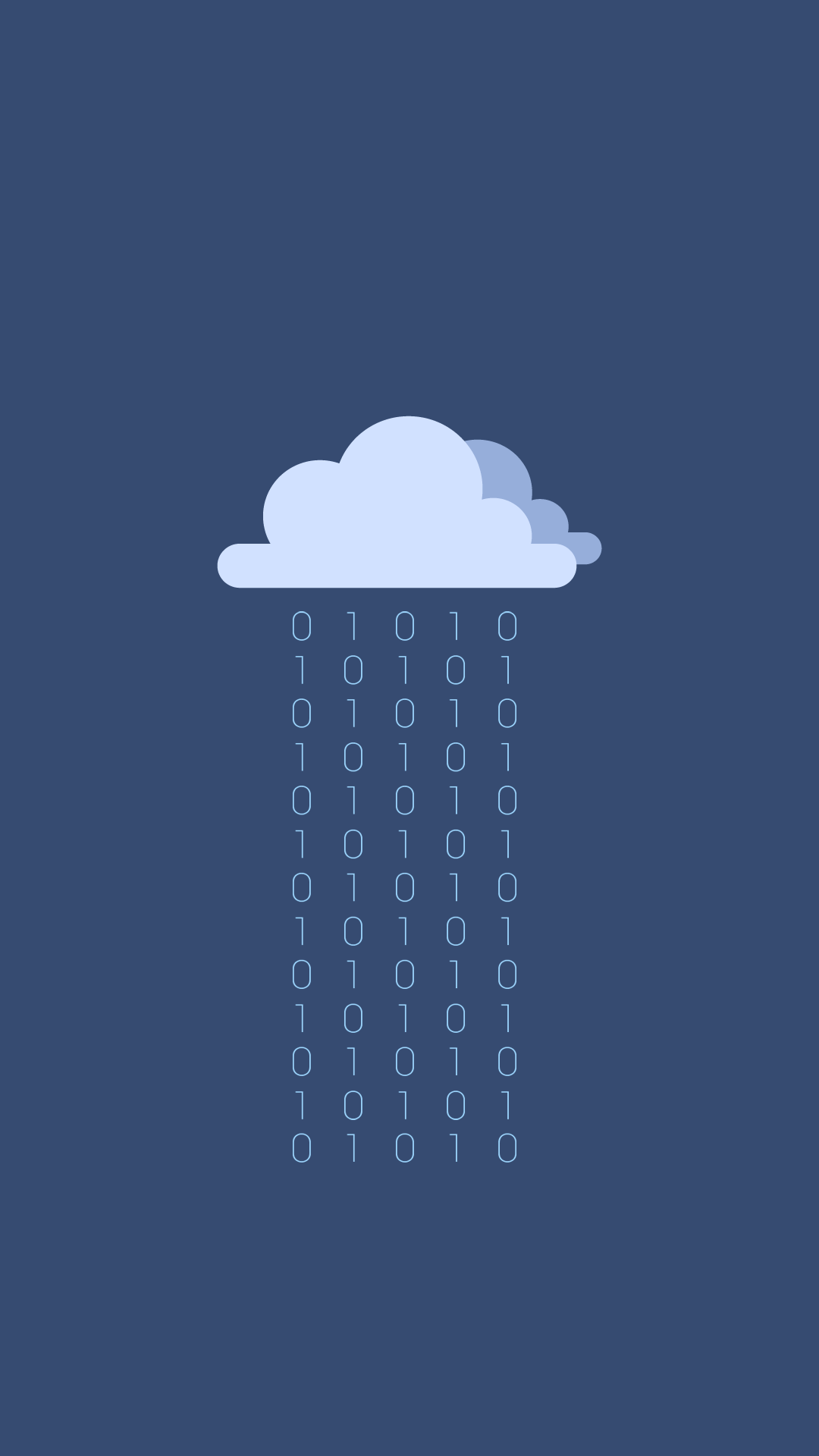 1080x1920 wallpaper HD cell phone rain cloud cellphone wallpaper blue