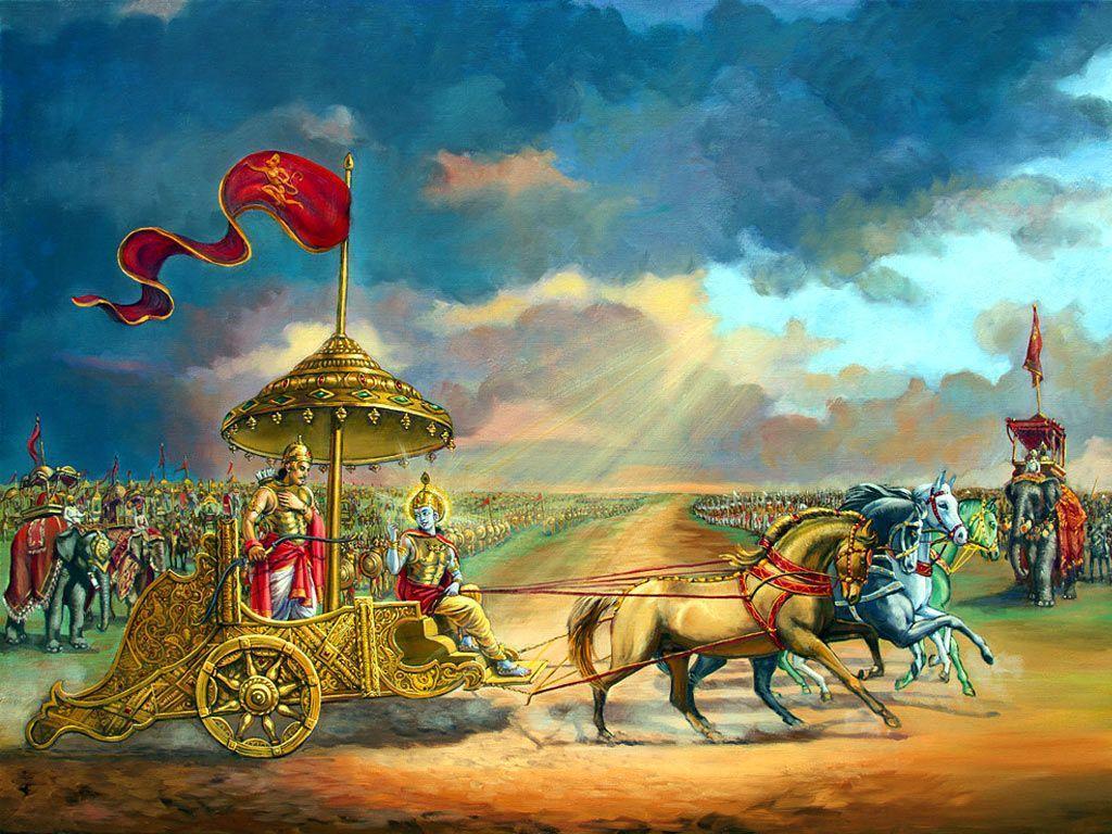 1024x768 Krishna Art HD