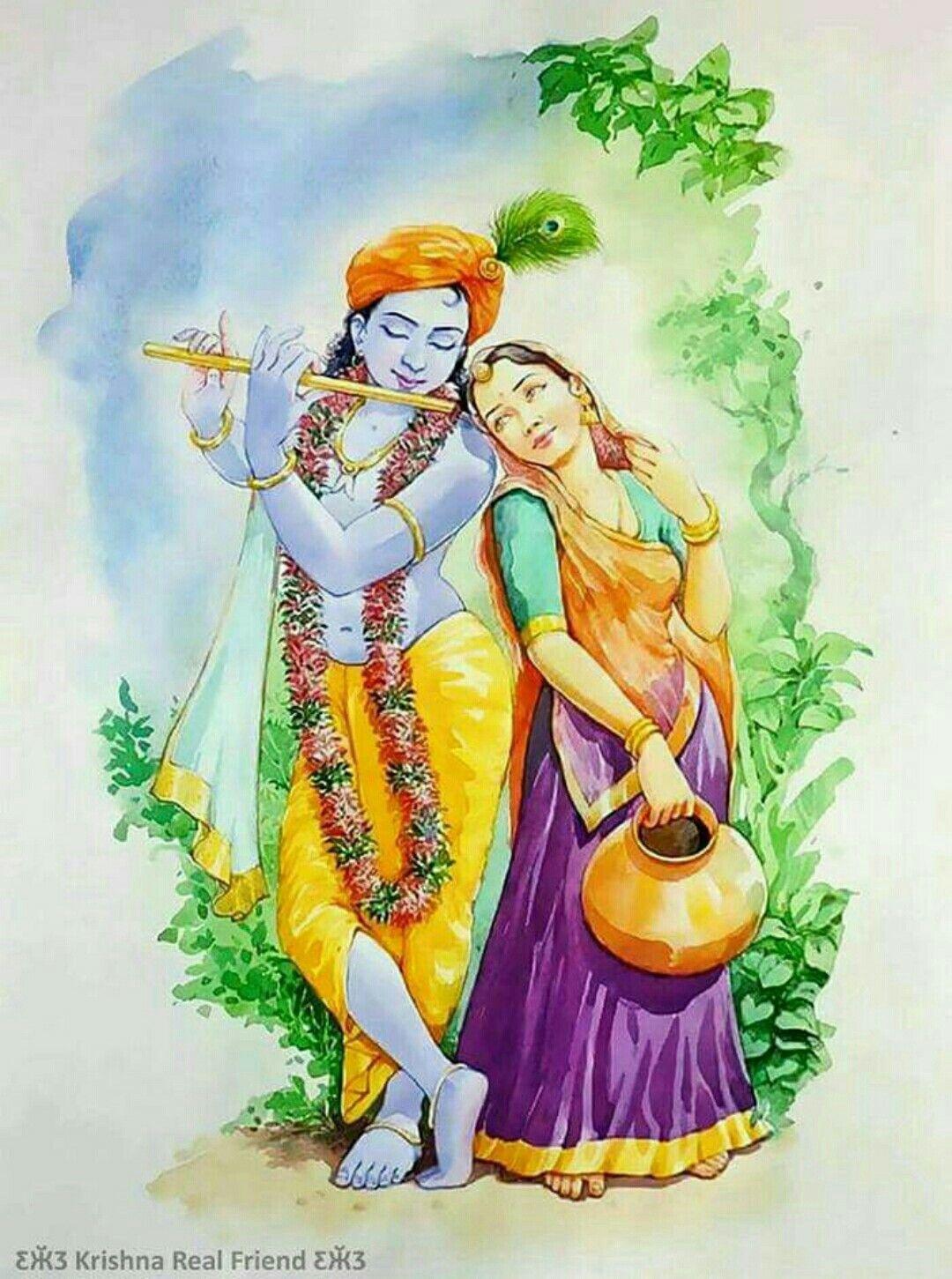 1080x1451 Radhe krishna