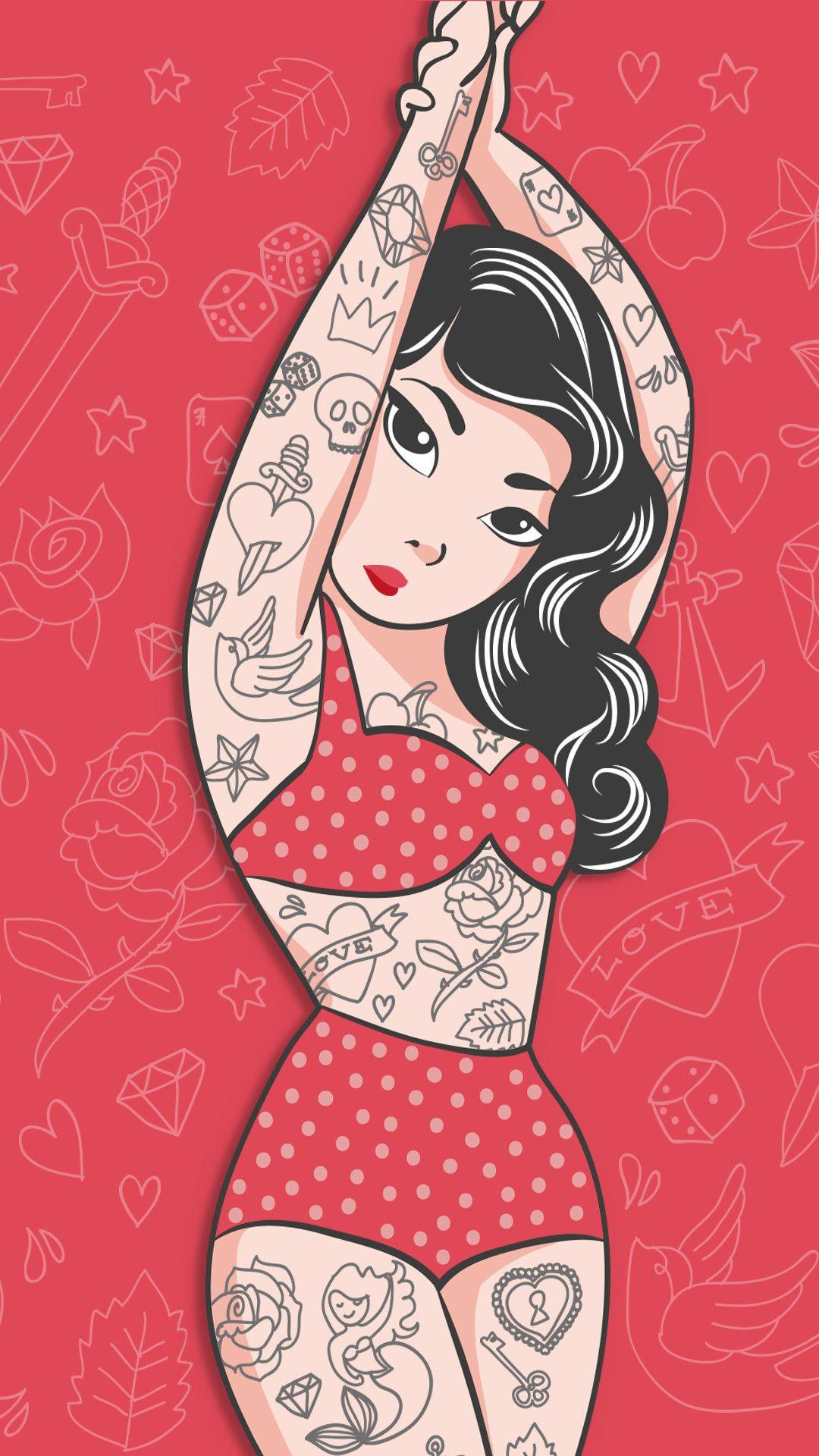 1080x1920 Tattoo Wallpaper