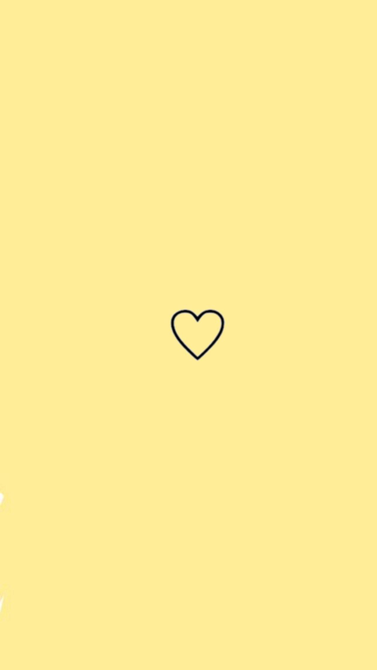 Yellow Heart iPhone Wallpapers - Top Free Yellow Heart iPhone Backgrounds -  WallpaperAccess