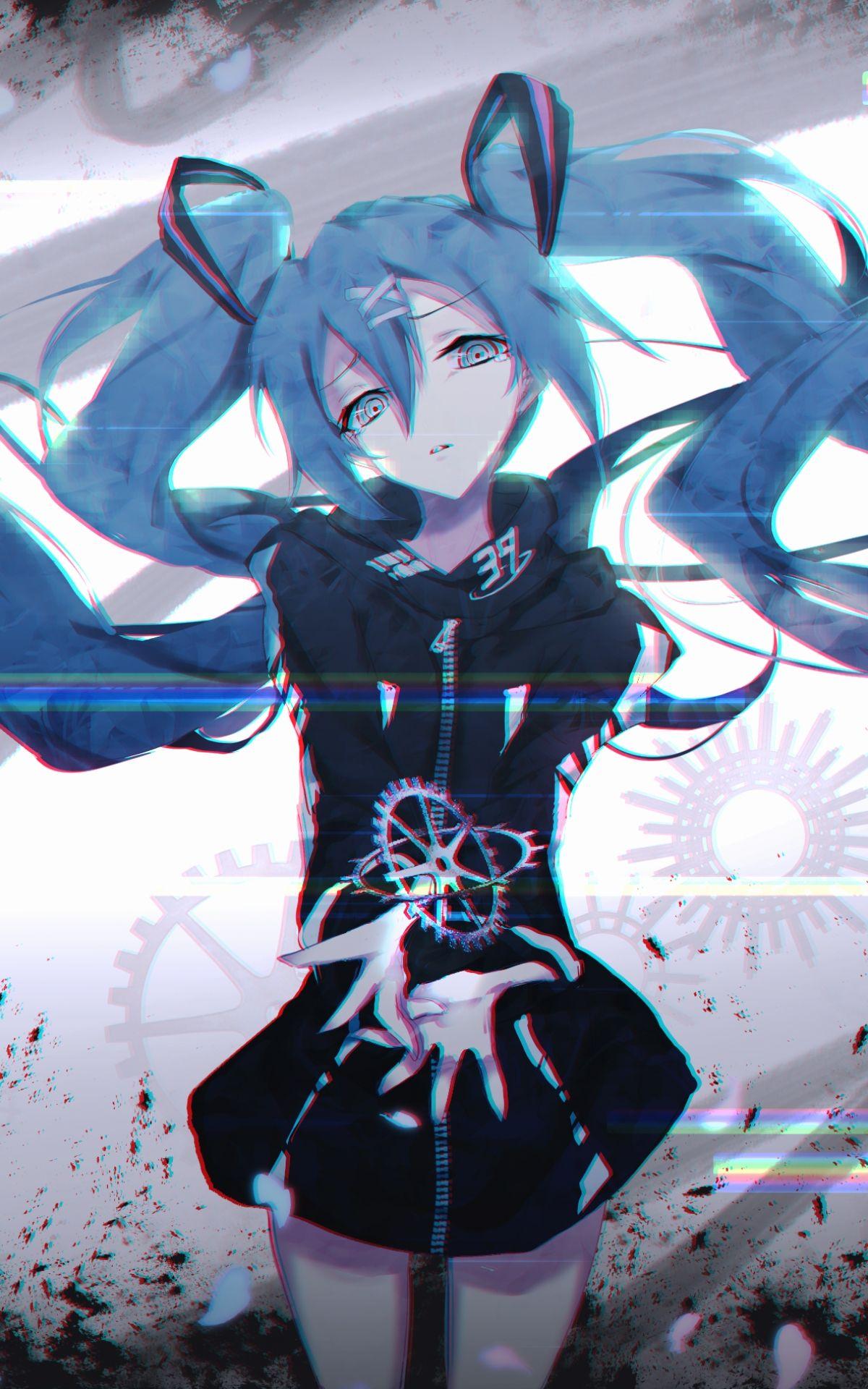 1200x1920 Hatsune Miku Wallpaper Phone Lovely Download Hatsune Miku Bicolored Eyes Petals Tattoo Vocaloid Wallpaper for This Week of The Hudson