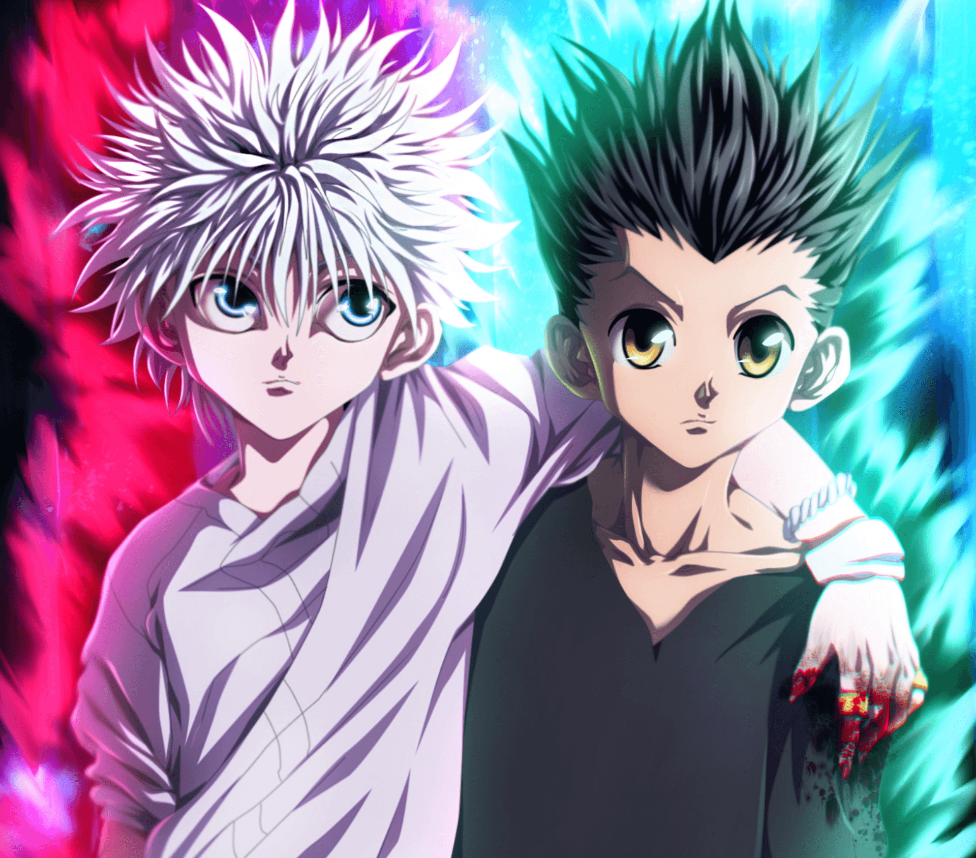 A silly little edit I made of angry Gon  rHunterXHunter