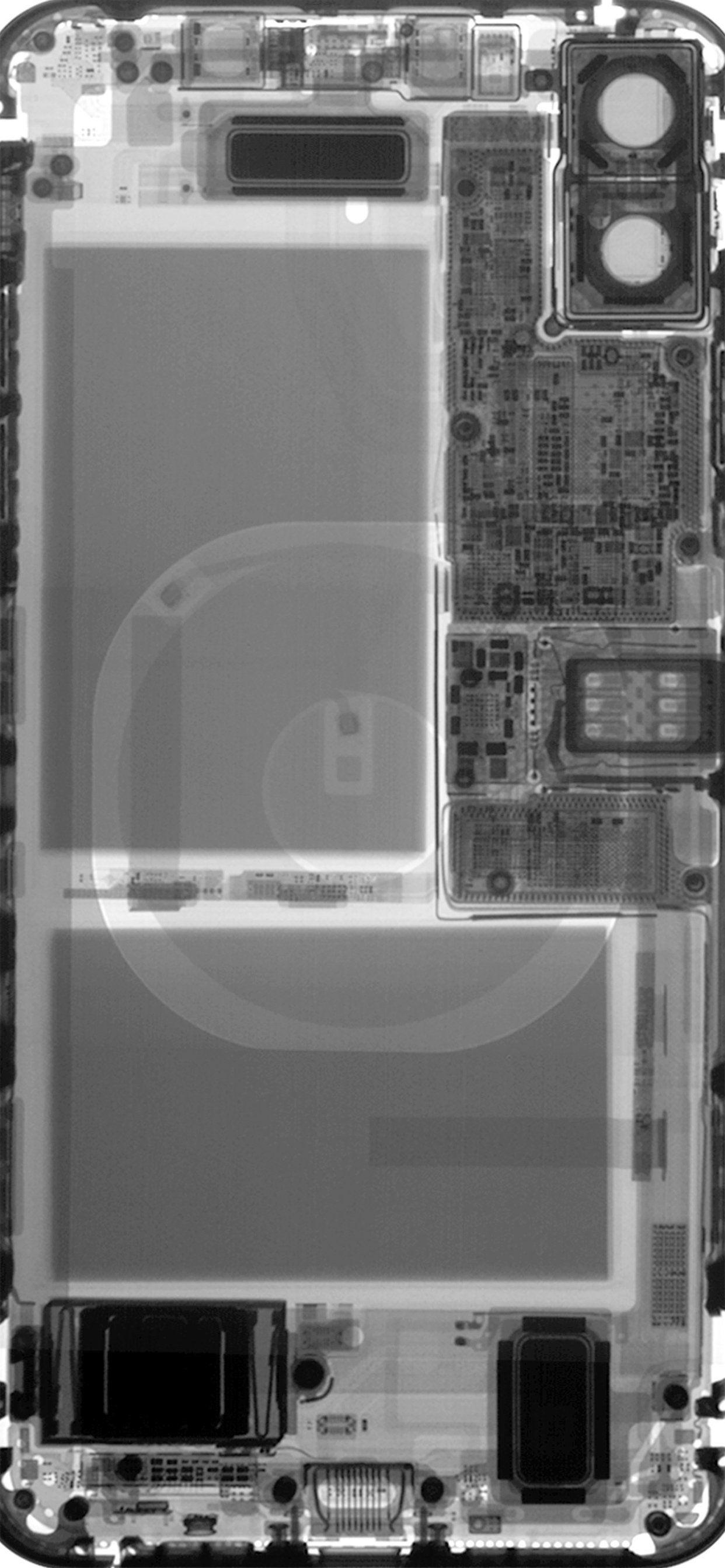 1242x2688 Double the iPhone XS Teardowns = Double the Wallpaper