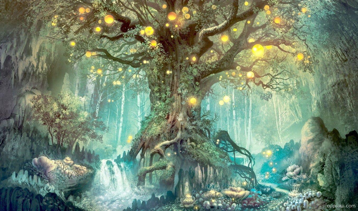 world tree wallpaper