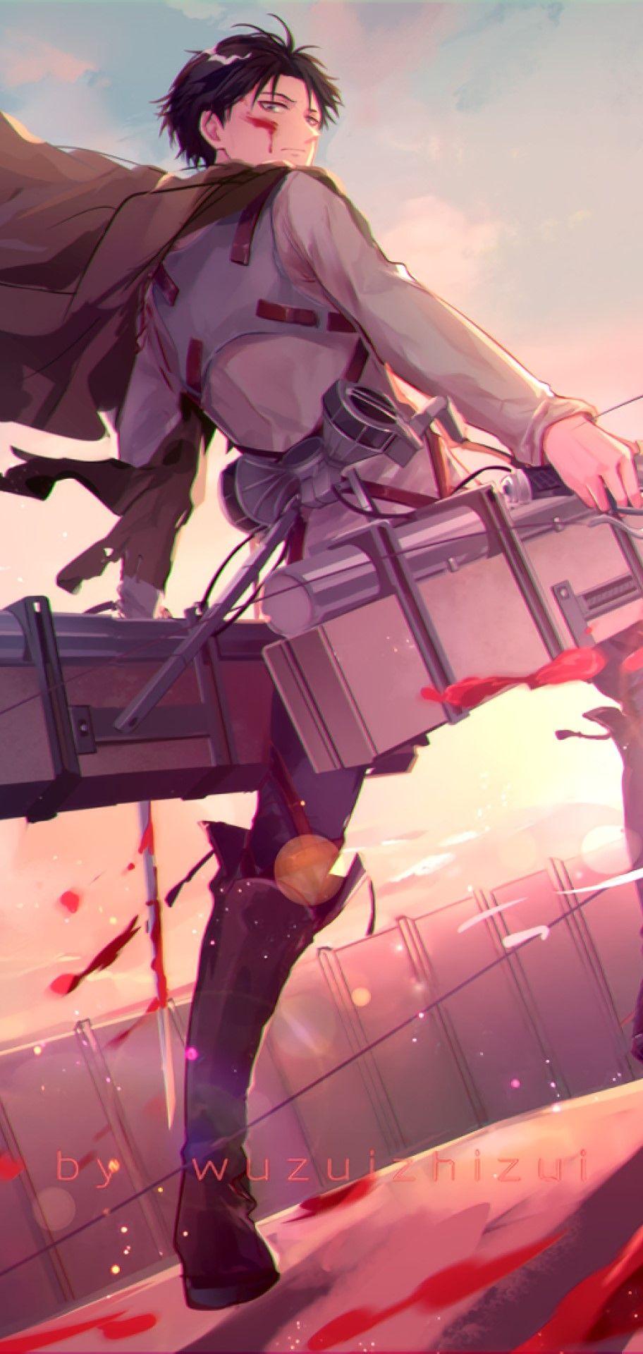 912x1920 Levi Ackerman Wallpaper: Top Levi Ackerman Background [ HD ]
