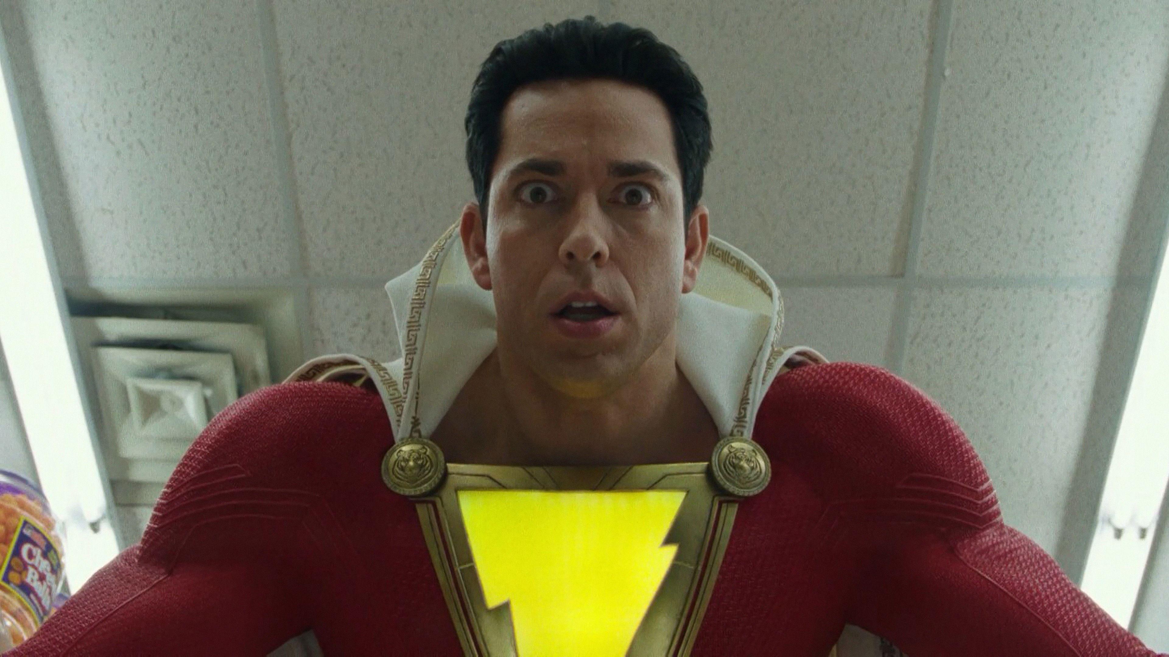 3840x2160 Wallpaper 4k Shazam! Zachary Levi Movie 2019 4K Wallpaper Shazam, Shazam! (Movie 2019)
