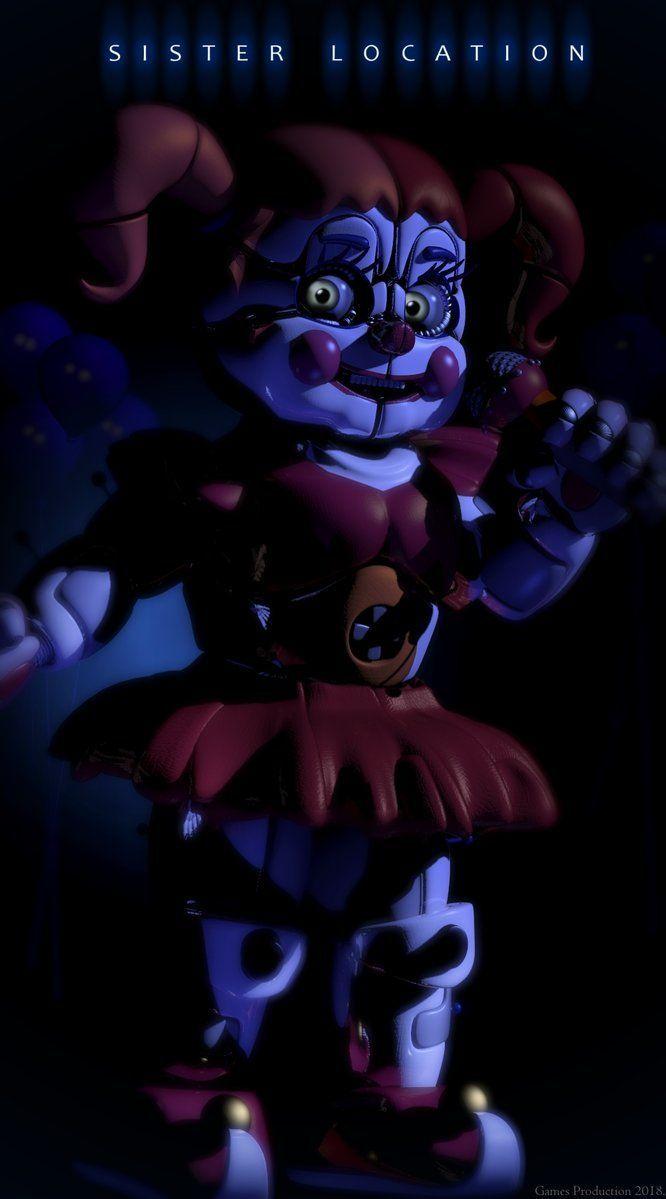 666x1199 Circus Baby Poster!