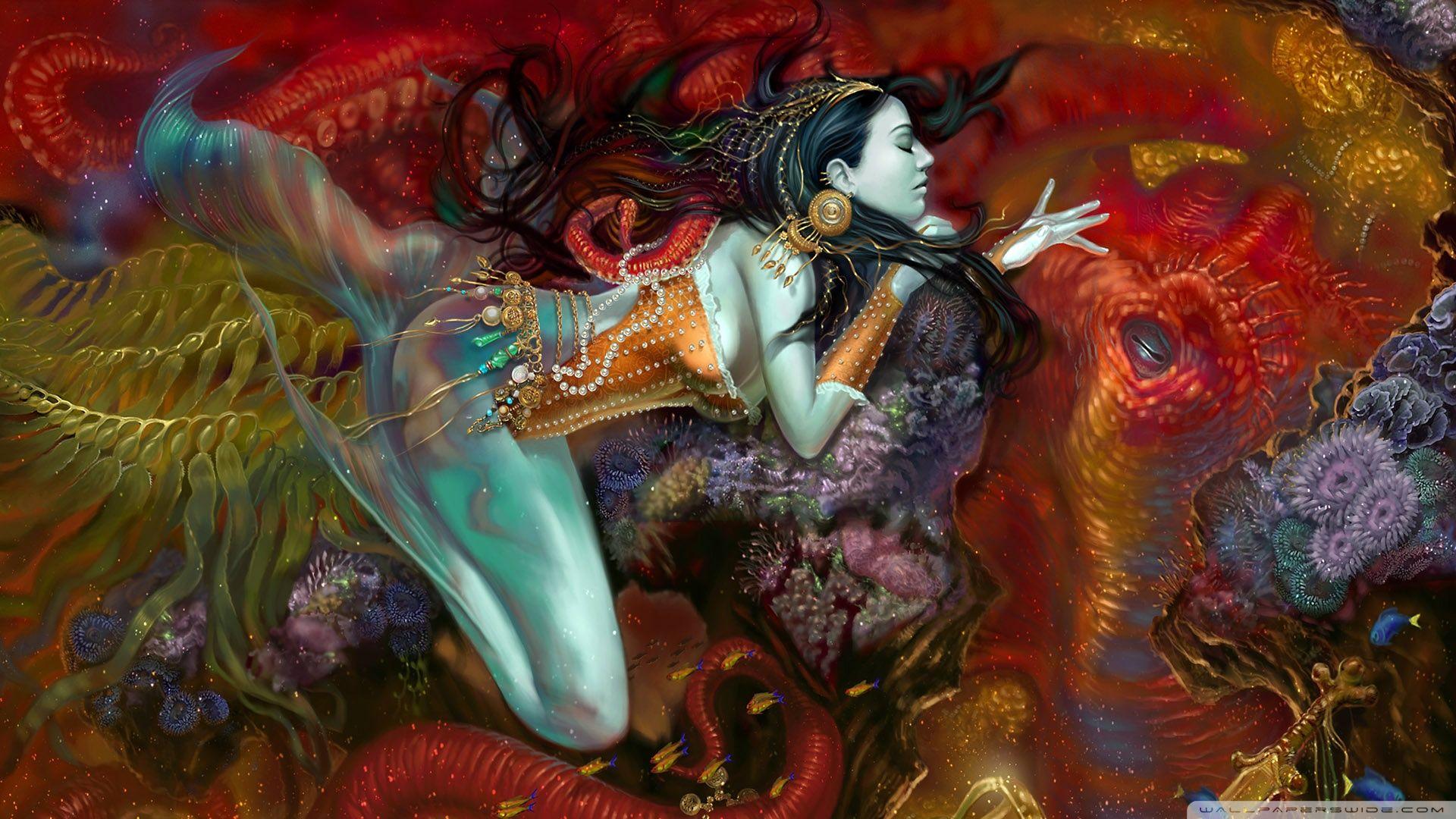 1920x1080 Mermaid Ultra HD Desktop Background Wallpaper for 4K UHD TV : Widescreen & UltraWide Desktop & Laptop : Tablet