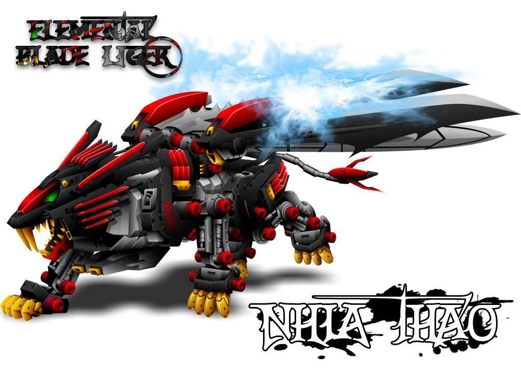 1024x768 Zoids Wallpaper HD Blade Liger