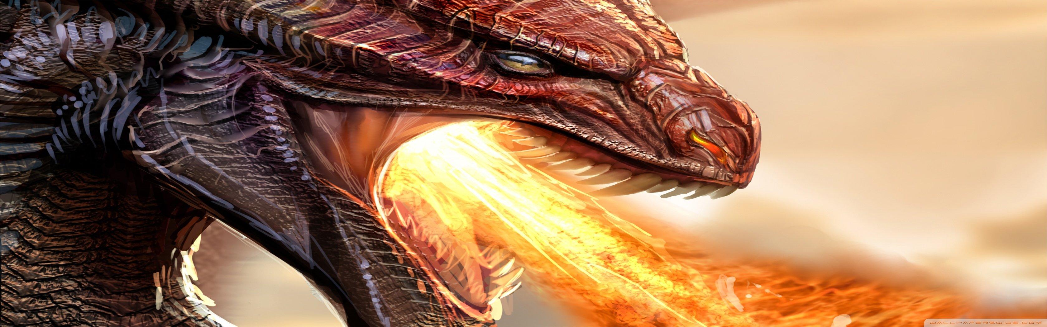 Dual Monitor Dragon Wallpapers - Top Free Dual Monitor Dragon