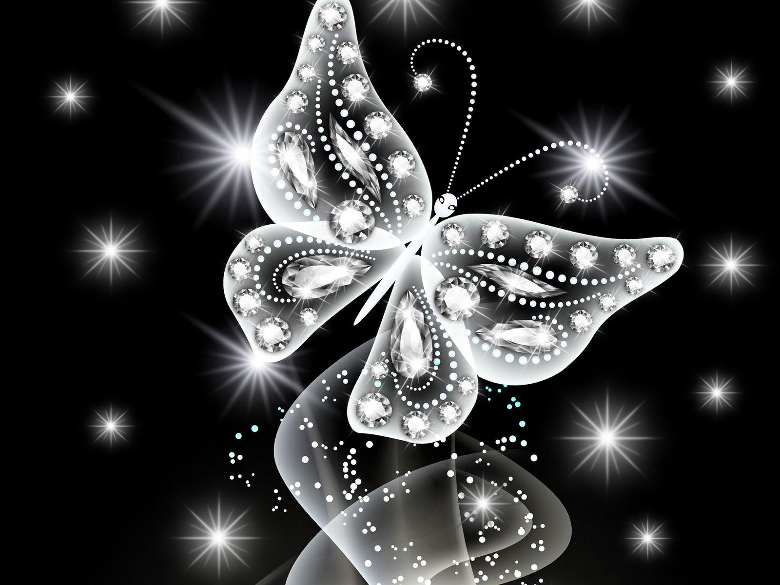 1600x1200 neon, jem, abstract, glow, butterfly, neon, white, sparkle, diamonds, butterfly desktop wallpaper 9632