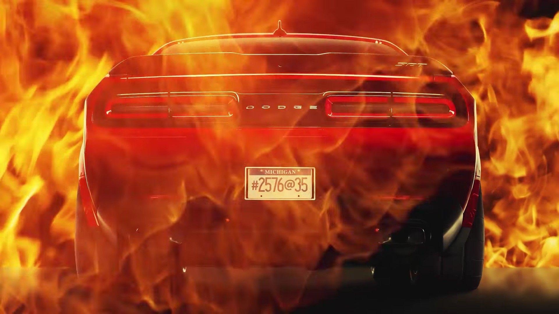 1920x1080 Dodge Challenger SRT Demon Boasts One Seat, 215 Pounds Lighter Than Hellcat