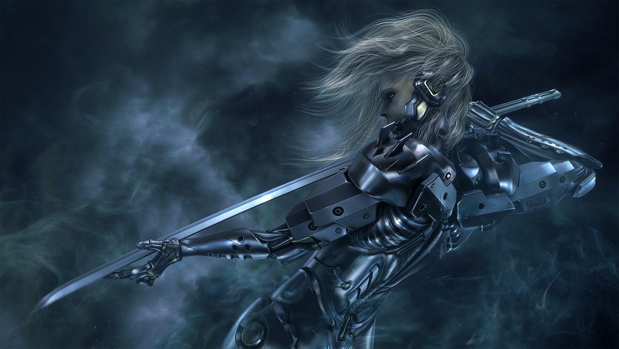 2000x1128 Raiden. Metal gear rising, Cool background hd, Metal gear