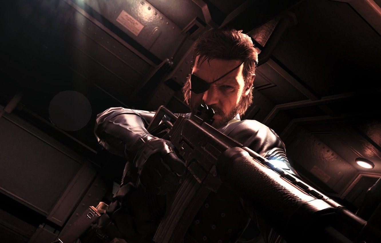 1332x850 Wallpaper dude, gun, cool, Snake, metal gear solid 5 ground zeroes image for desktop, section игры