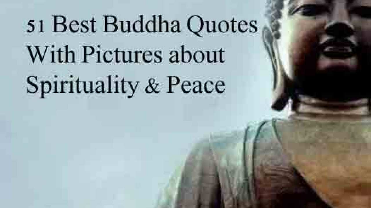 1280x720 Best Buddha Quotes With Picture about Spirituality & Peace