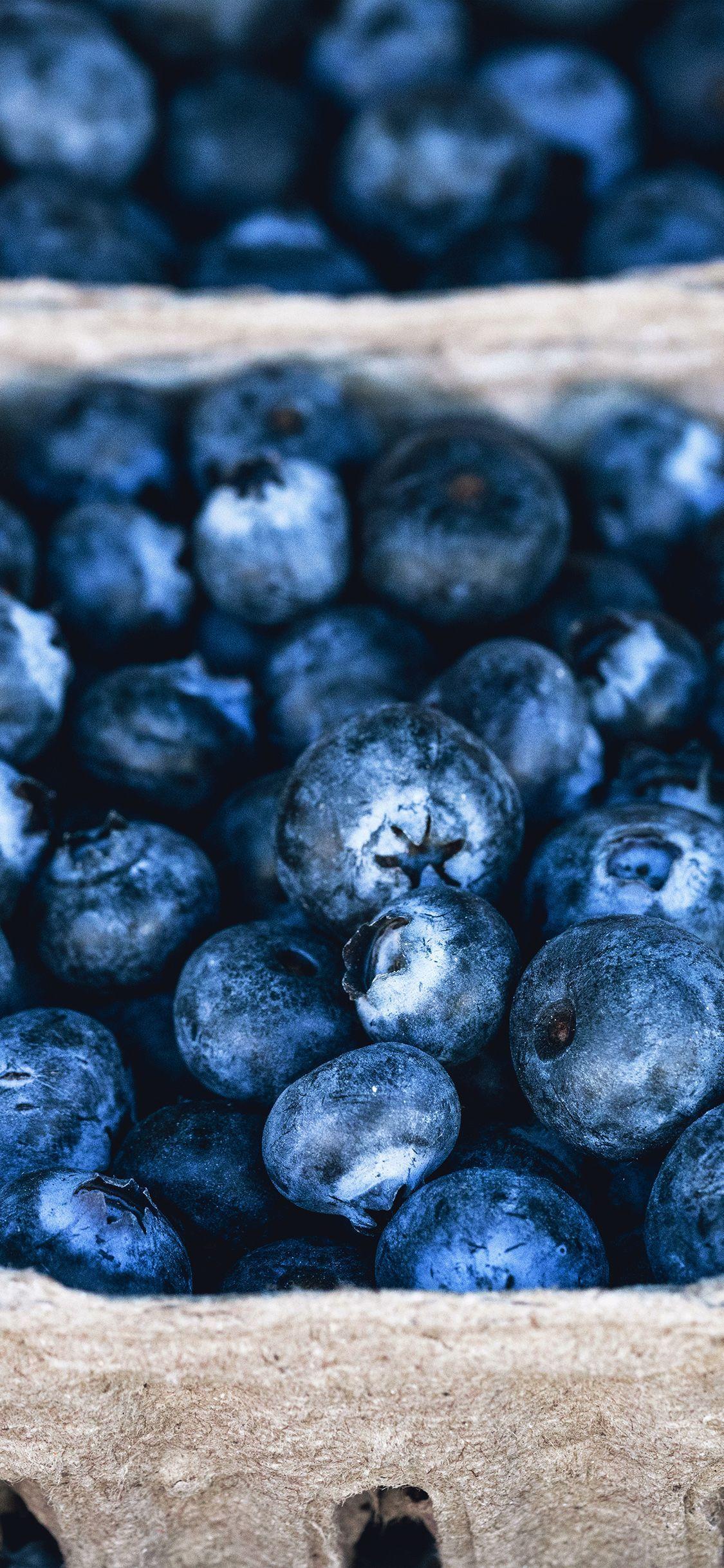 1125x2436 Blueberry Mart Fruit Nature Eat Food Love Spring Via For IPhone X. Blueberry, Tree Wallpaper Iphone, Fruit