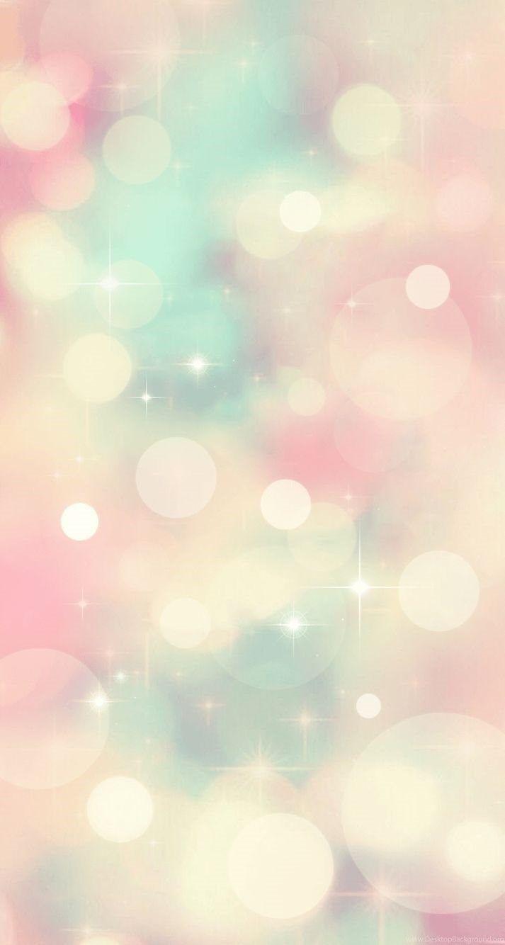 713x1334 Pastel Bokeh iPhone Wallpaper Desktop Background