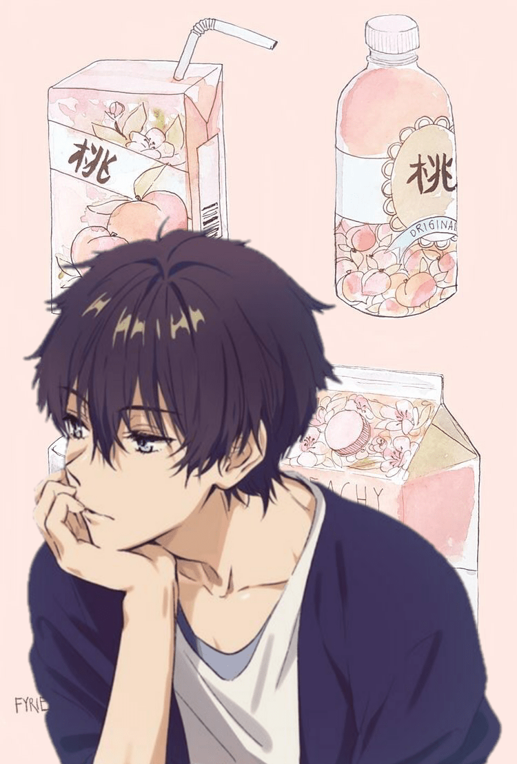 750x1109 pastel pink, anime, hyouka and wallpaper