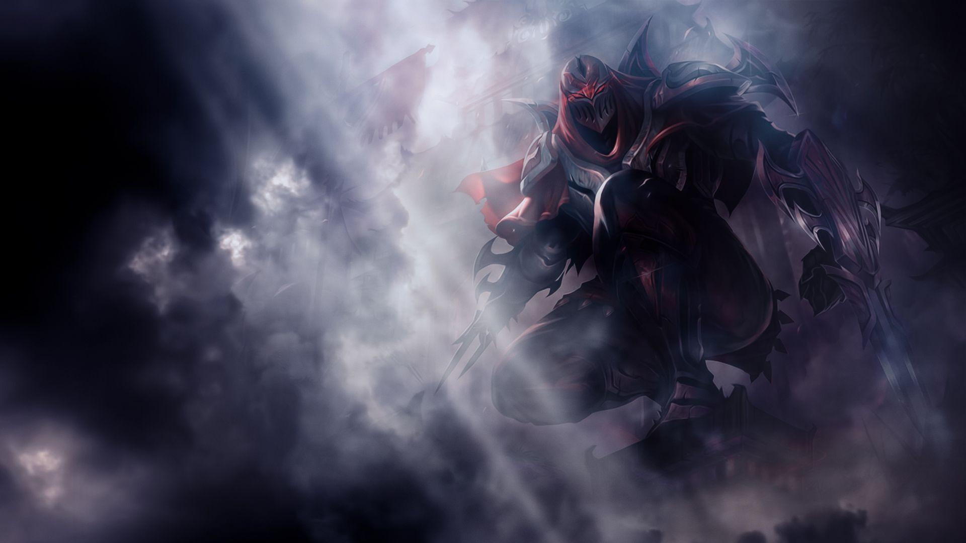 1920x1080 League Of Legends : Zed Wallpaper. League of legends, Background image hd, Background image