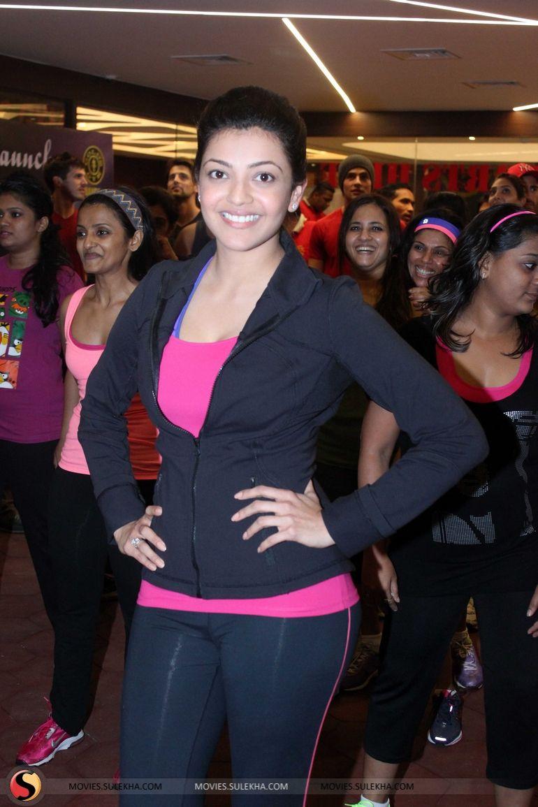 770x1155 of Kajal Agarwal and Nisha Agarwal at Zumba Session Gym, Kajal Agarwal and Nisha Agarwal at Zumba Session Gym Photo