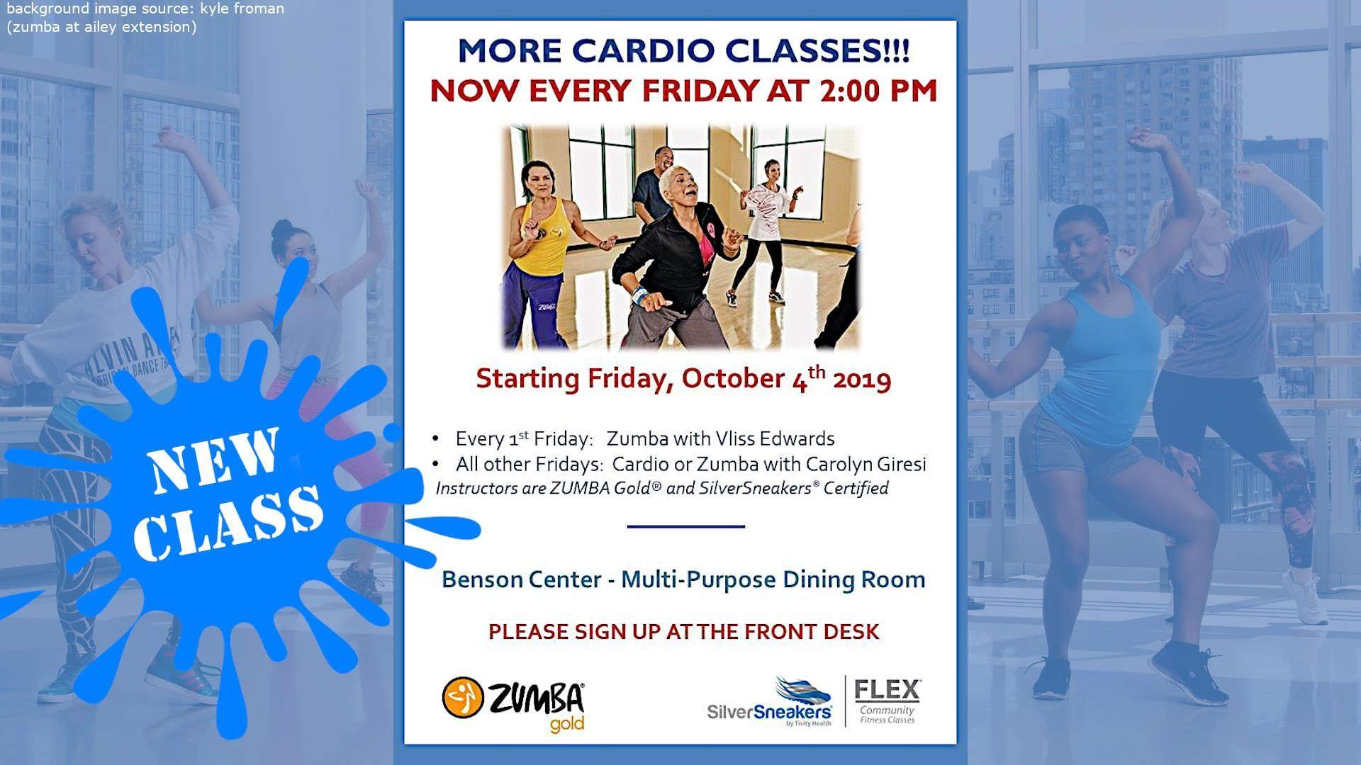 1920x1080 4th Quarter 2019 Workshops. Dorothy C. Benson Senior Multipurpose Complex