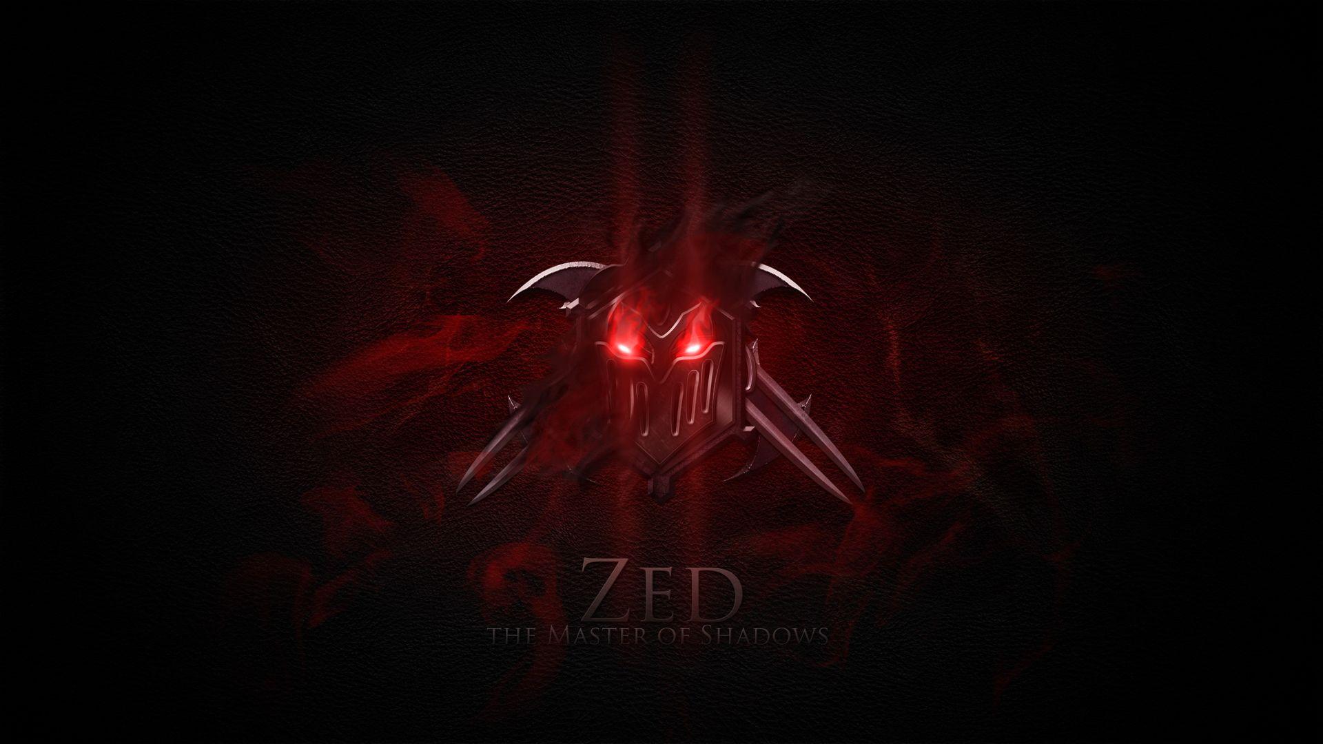 1920x1080 Zed Icon LoL Wallpaper HD