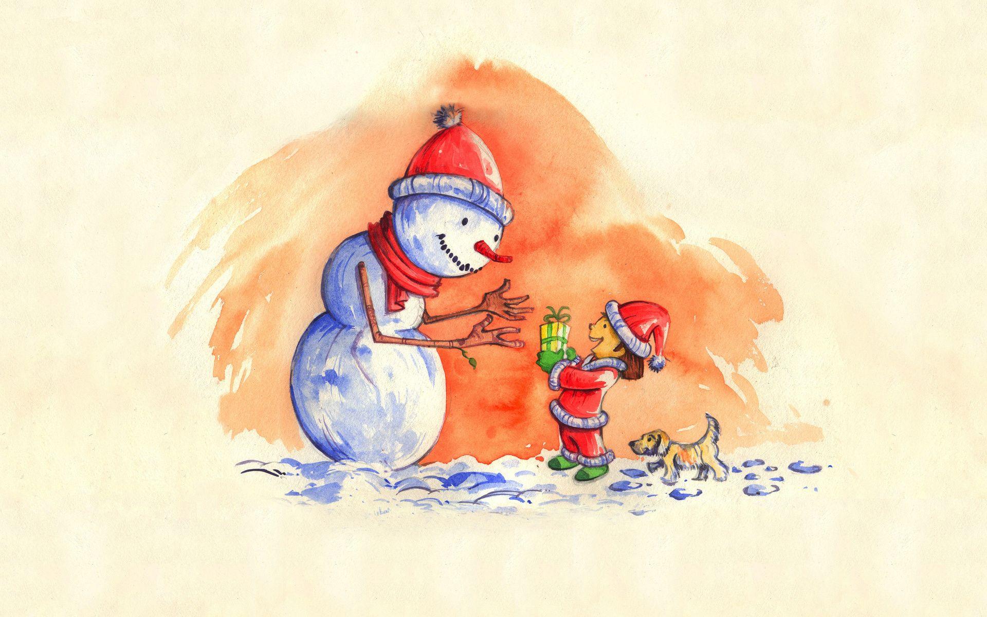 1921x1080 Winter Holiday Wallpaper