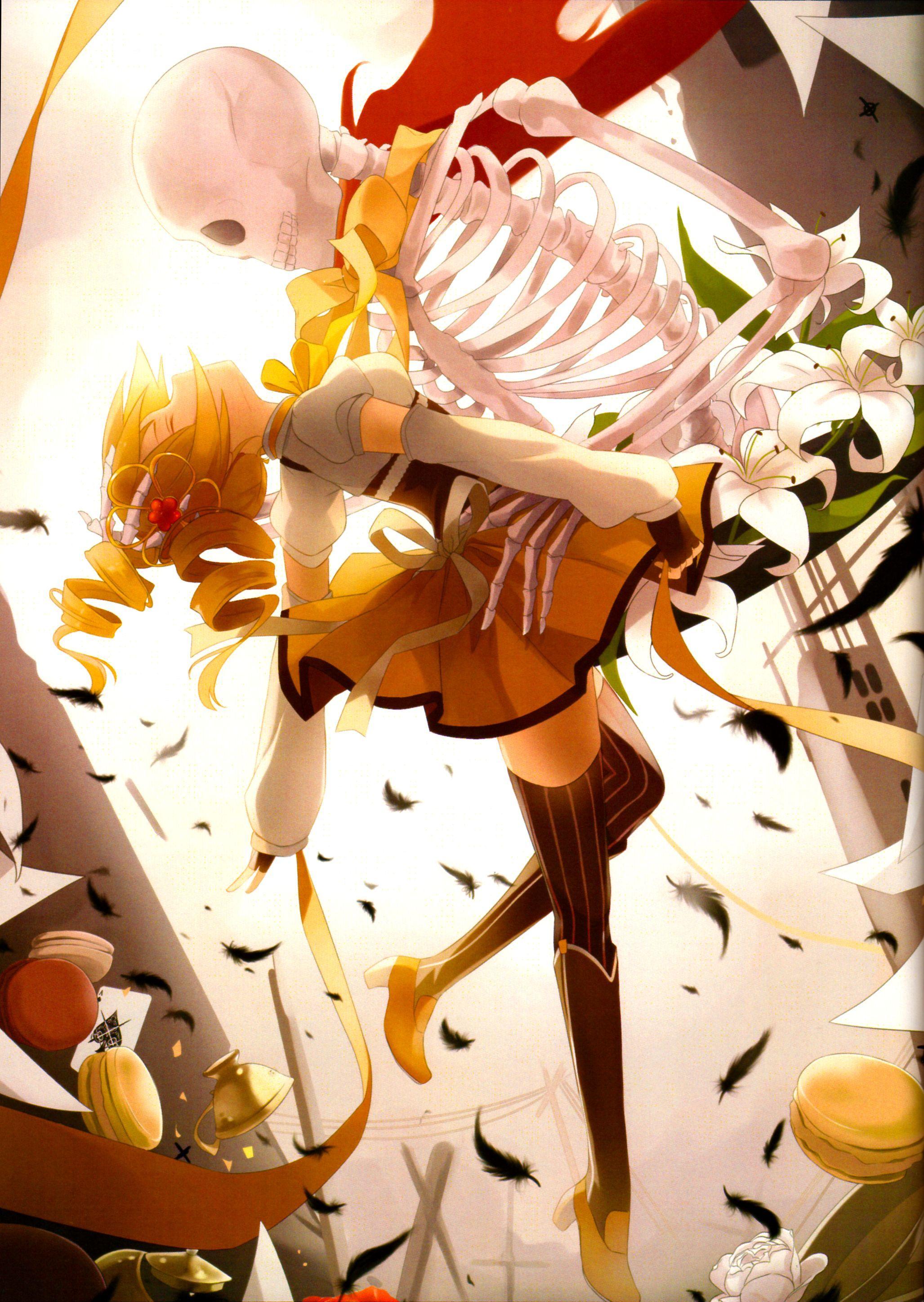 2055x2895 Tomoe Mami Shoujo Madoka⭐Magica DarksideAnime. Magical girl anime, Madoka magica, Mahō shōjo madoka magica