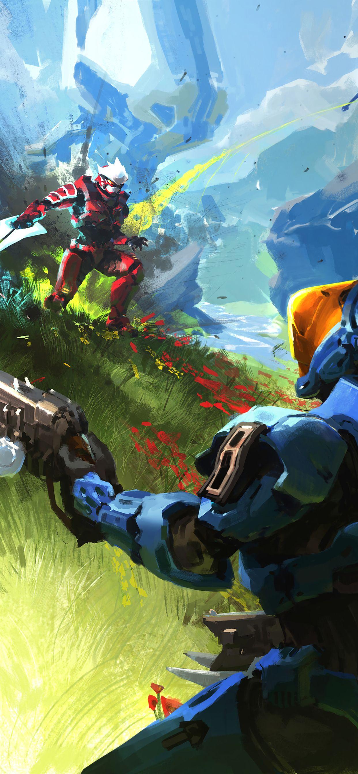 1242x2688 Halo 3 Game iPhone XS MAX HD 4k Wallpaper, Image, Background, Photo and Picture