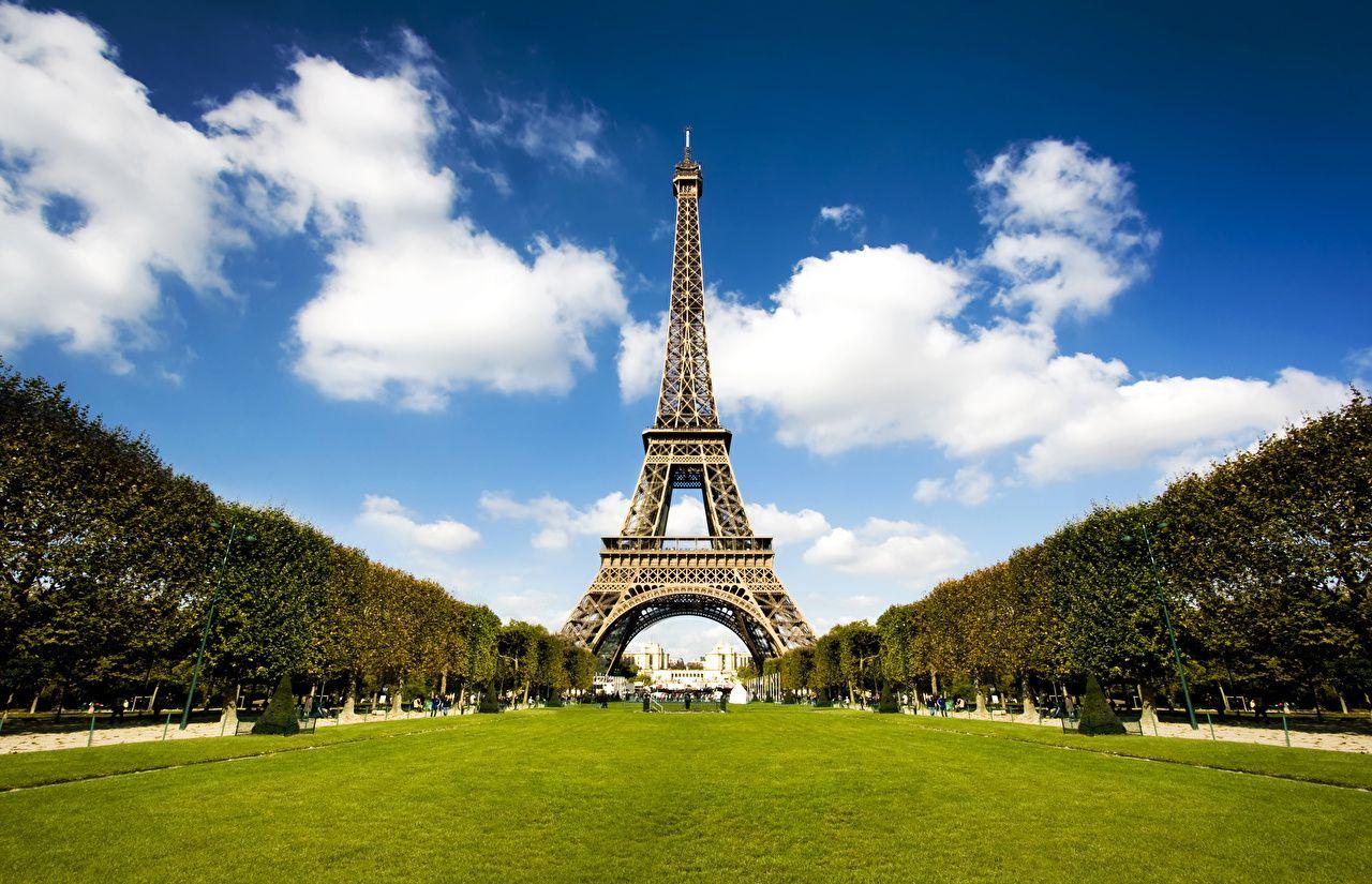 1280x825 Desktop Wallpaper Paris Eiffel Tower France Parks Cities