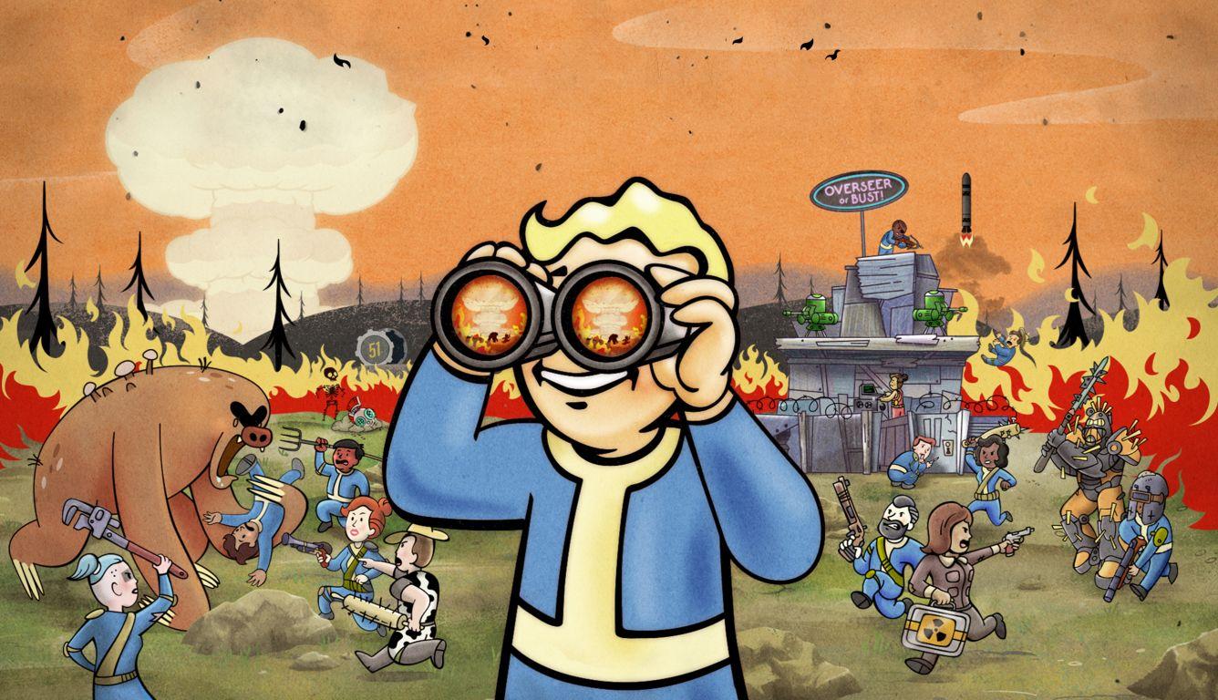 1336x768 Fallout 76 Nuclear Winter HD Laptop Wallpaper, HD Games 4K Wallpaper, Image, Photo and Background